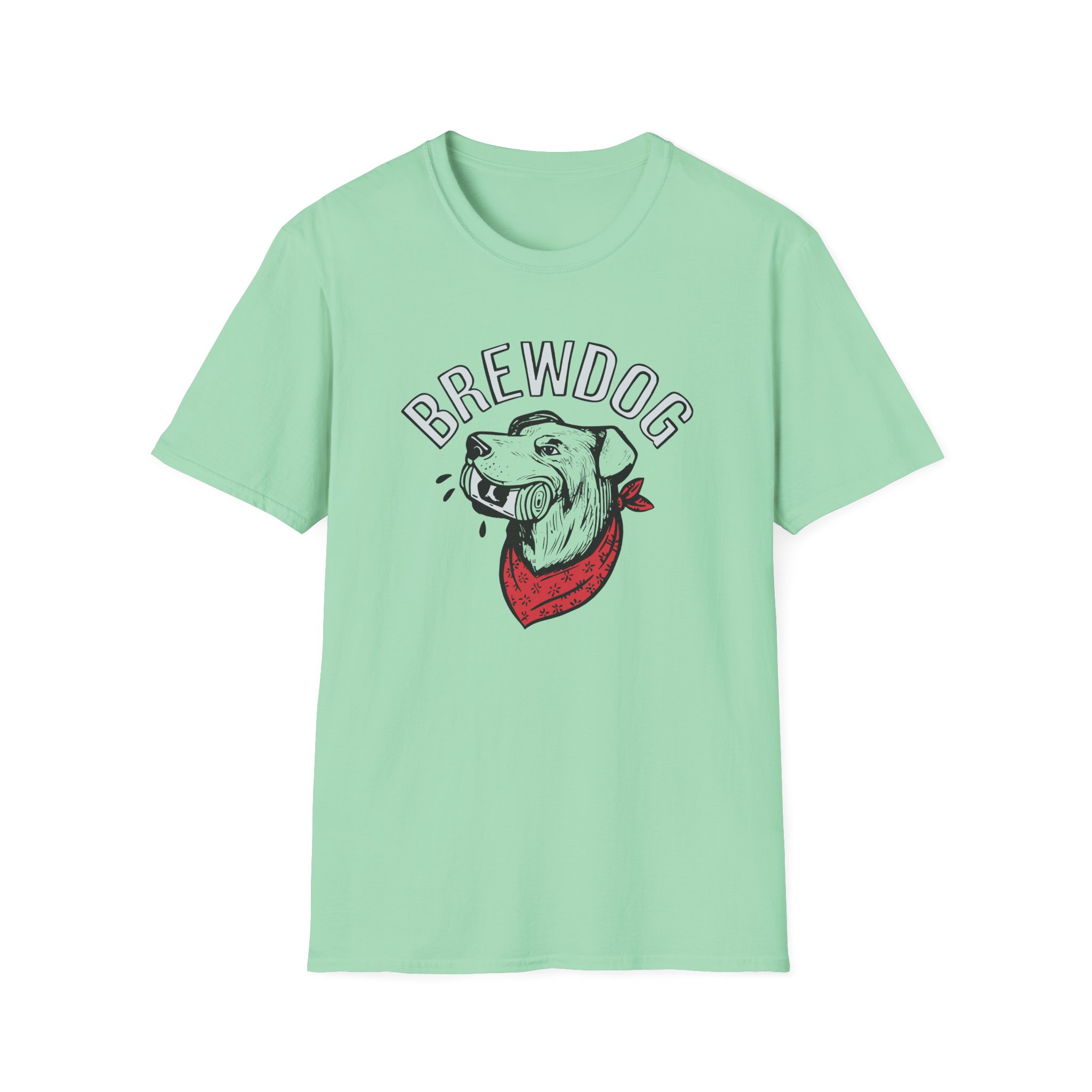 Brewdog Fetch Unisex Softstyle T-Shirt - Image 11