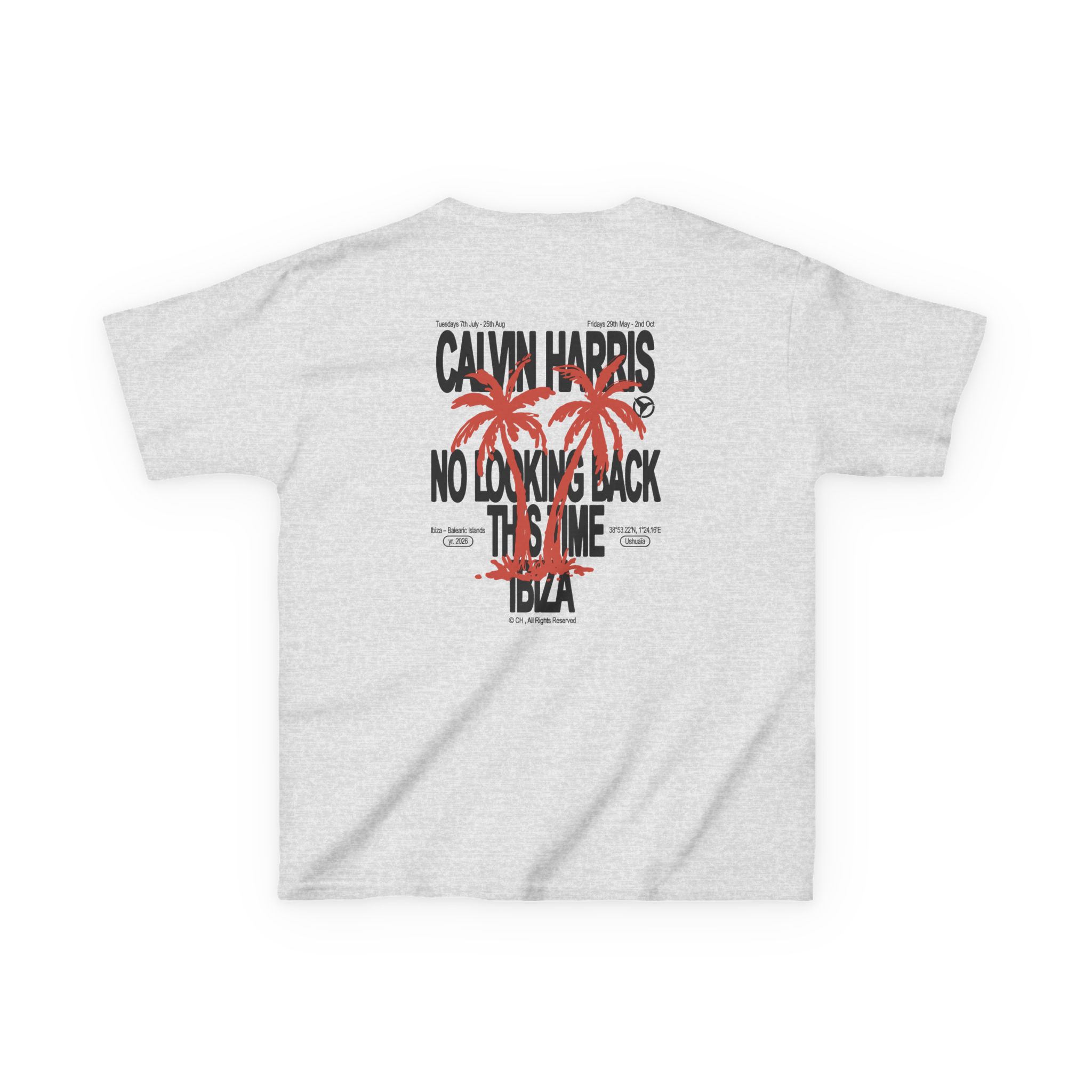 Kids Calvin Harris Ecru Palm Heavy Cotton™ Tee - Image 6