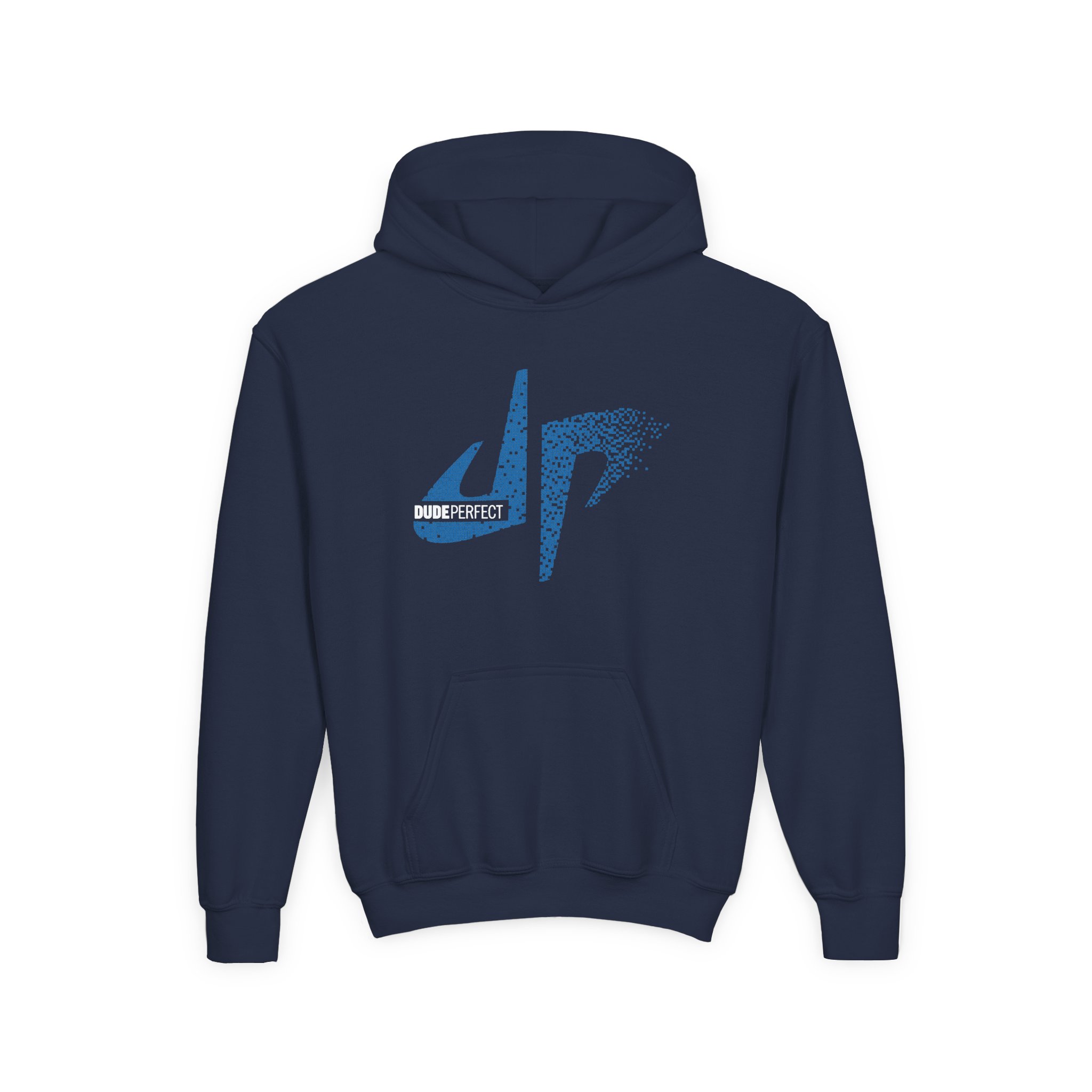 Dude Perfect Pixel Youth Heavy Blend Hooded Sweatshirt - Image 9