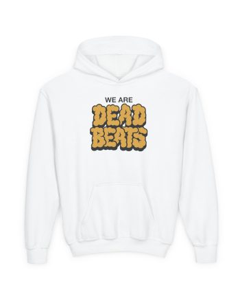 Deadbeats We Are Deadbeats Puff Youth Heavy Blend Hooded Sweatshirt