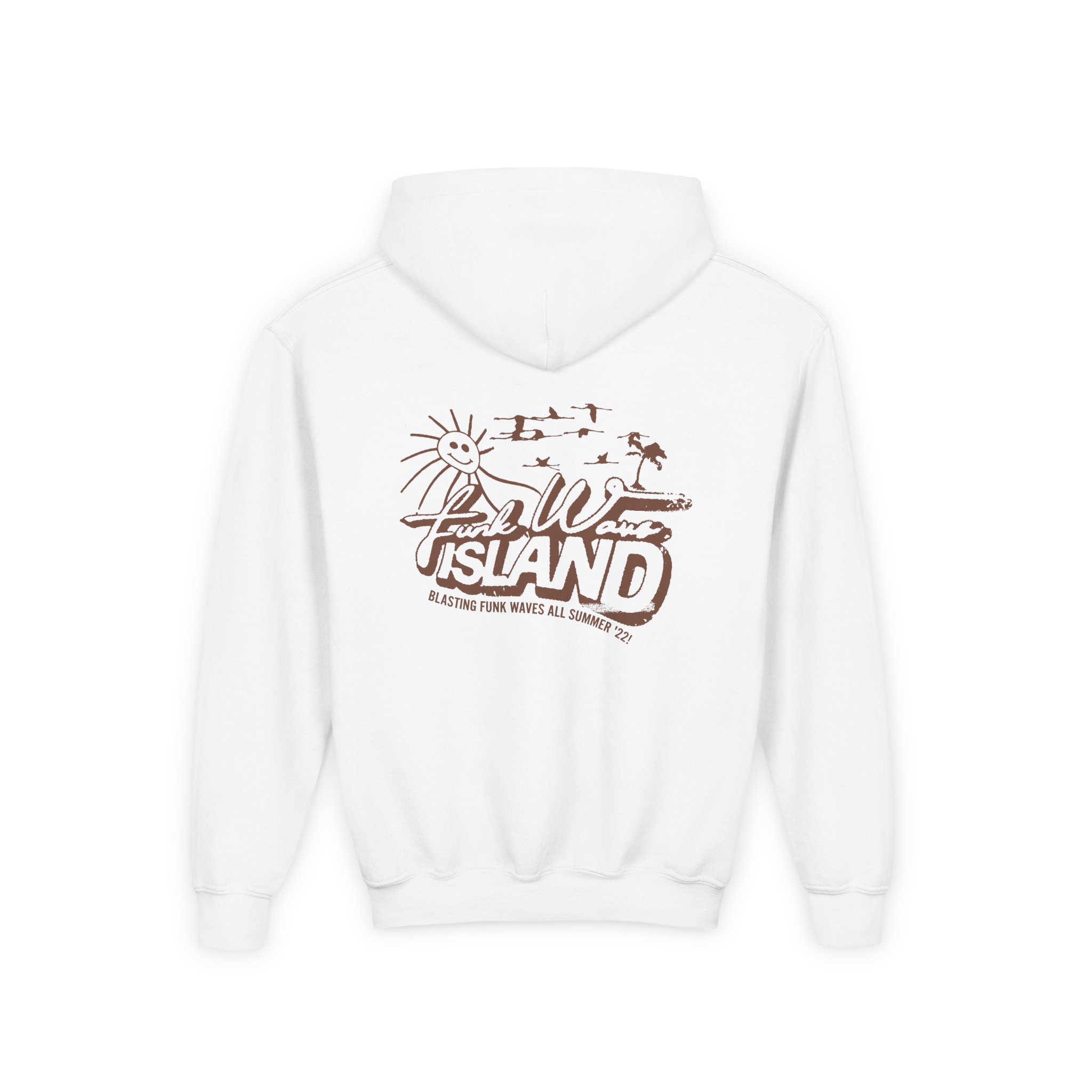 Youth Calvin Harris Funk Wav Island Heavy Blend Hooded Sweatshirt - Image 2