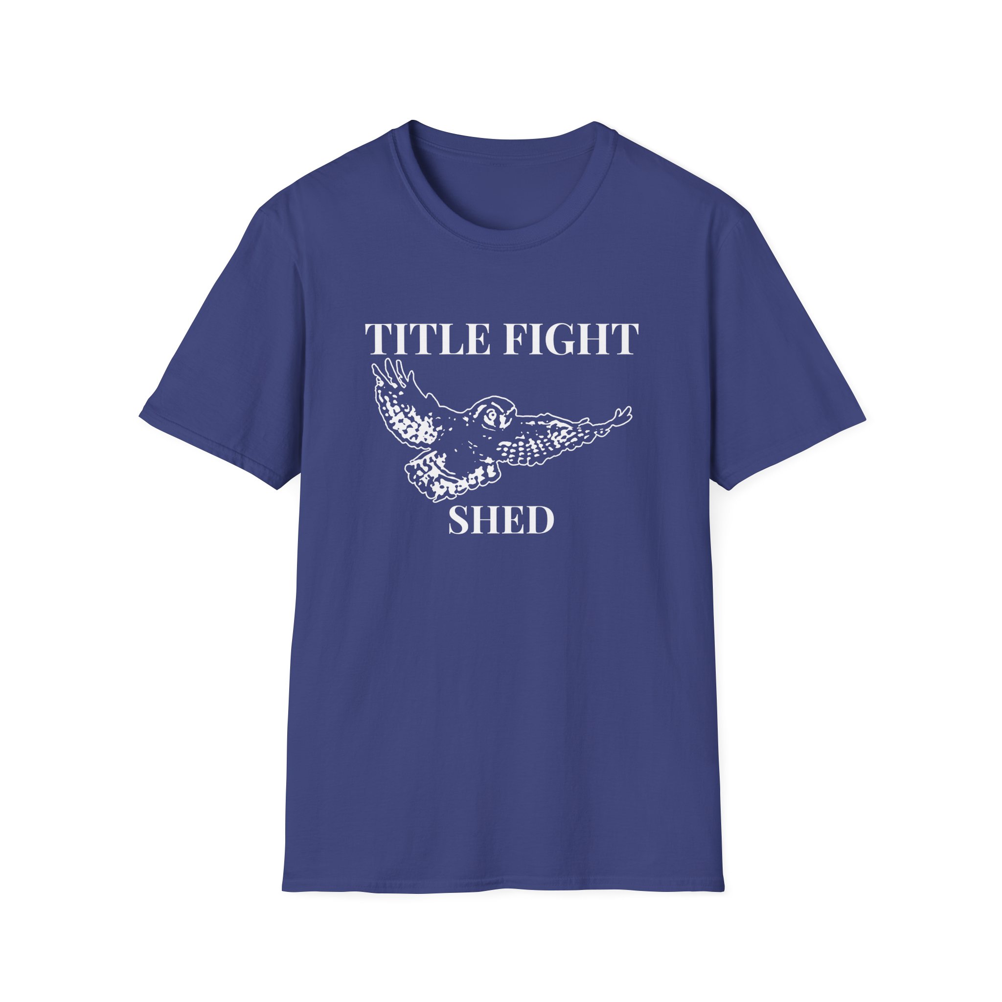 Cold Cuts Title Fight Shed Owl Unisex Softstyle T-Shirt - Image 15