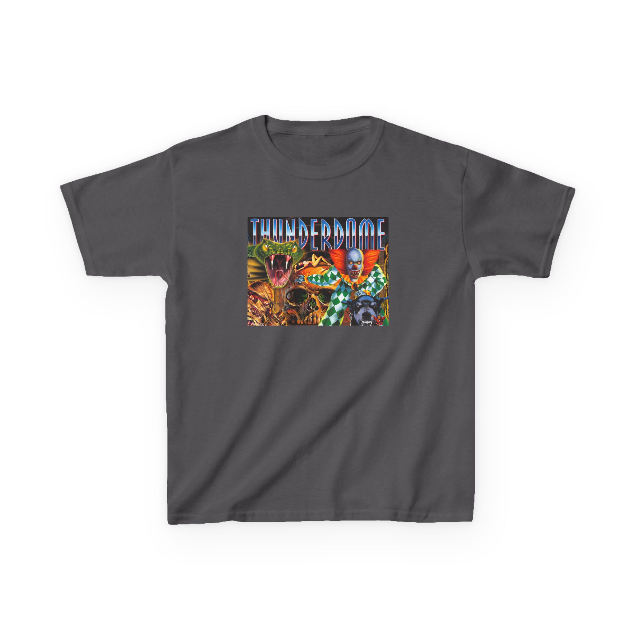 Thunderdome Hardcore Will Never Die Kids Heavy Cotton™ Tee - Image 7