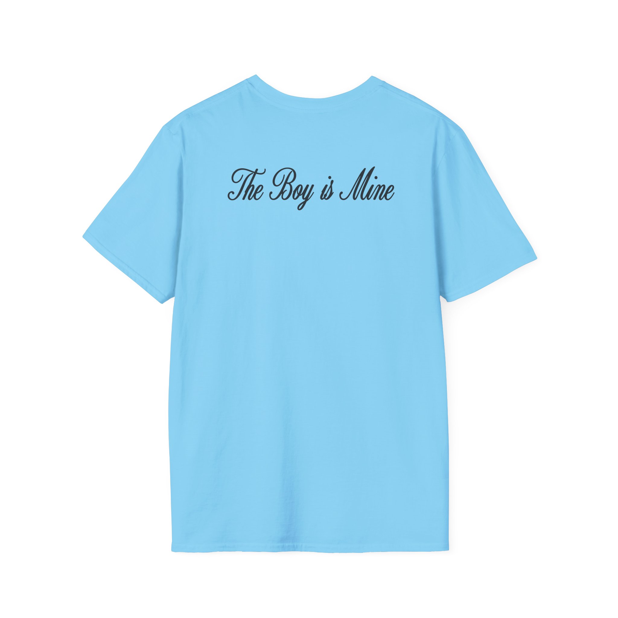AG the boy is mine Unisex Softstyle T-Shirt - Image 16
