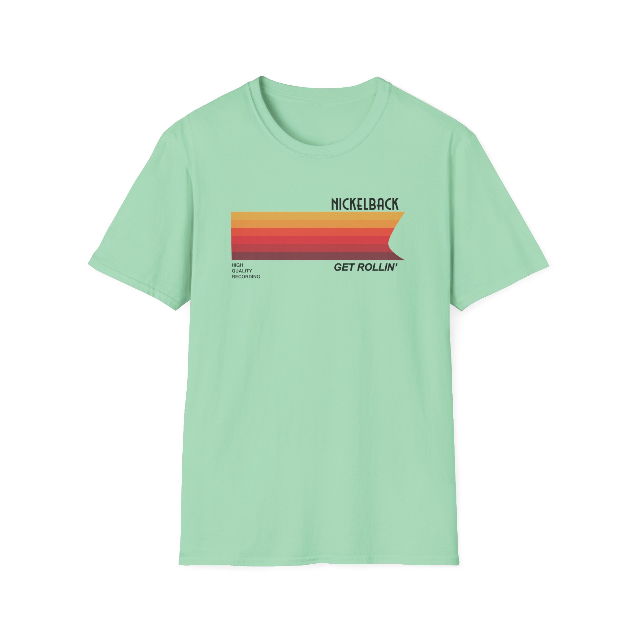 Nickelback Vhs Vintage Unisex Softstyle T-Shirt - Image 9