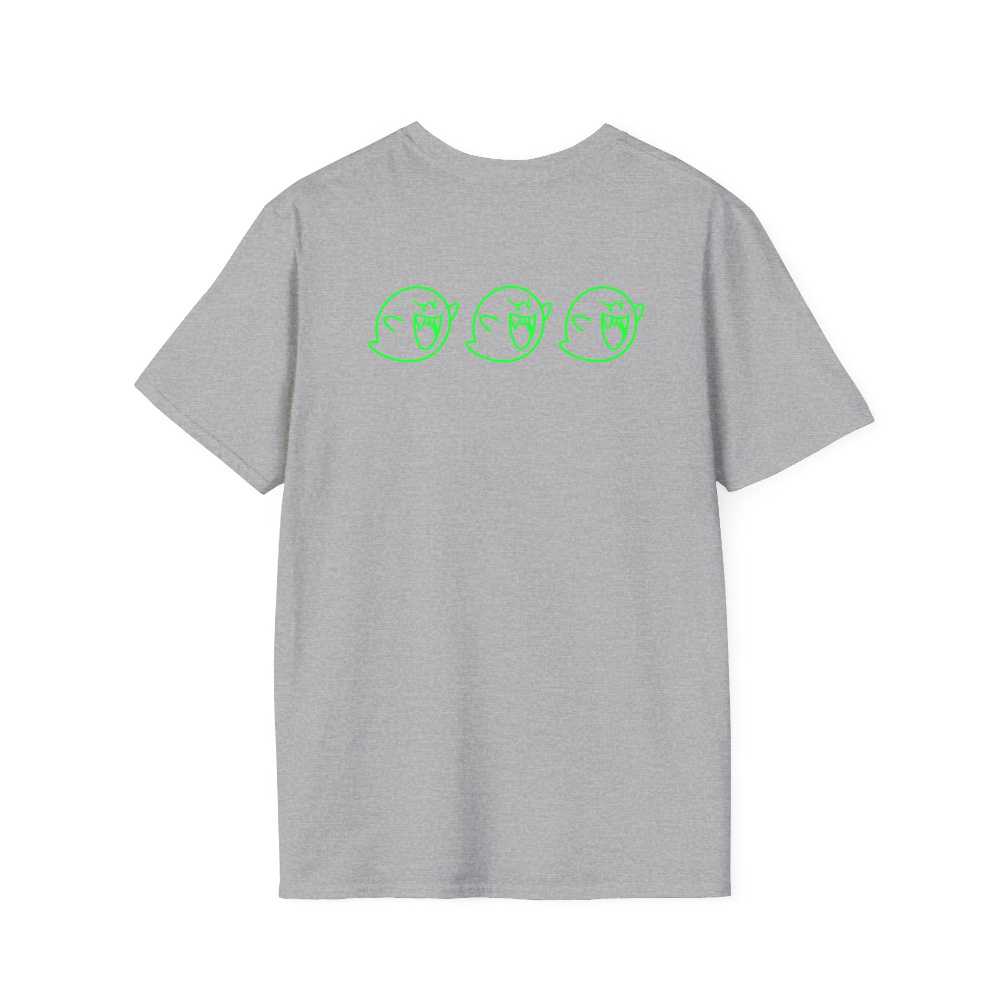 NTD Luigi™ and Boo Unisex Softstyle T-Shirt - Image 10