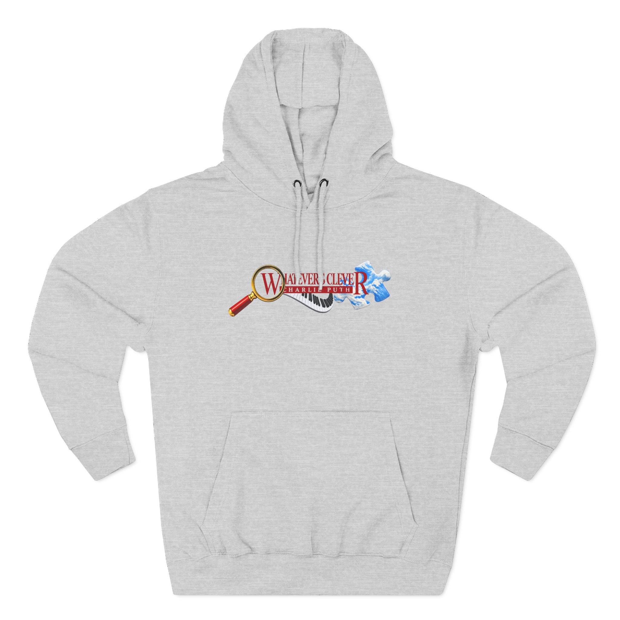 Charlie Puth Whatever's Clever! 2026 Three-Panel Fleece Hoodie - Image 3