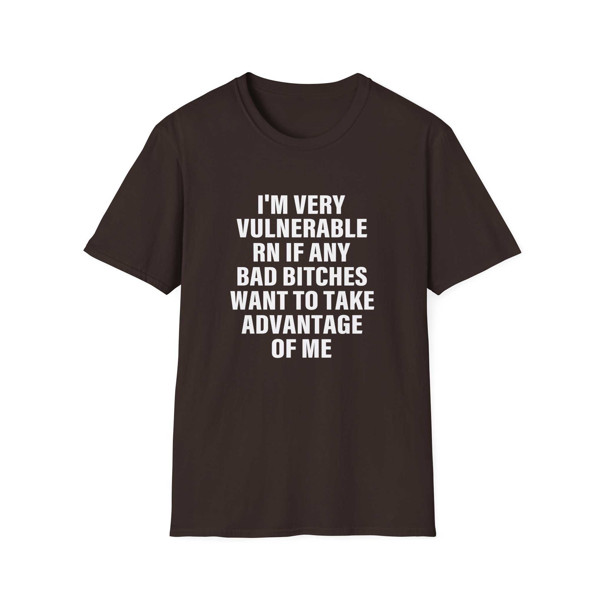 Dom Dolla I'm Very Vulnerable Rn if Any Bad Bitches Want to Take Advantage of Me Unisex Softstyle T-shirt - Image 5