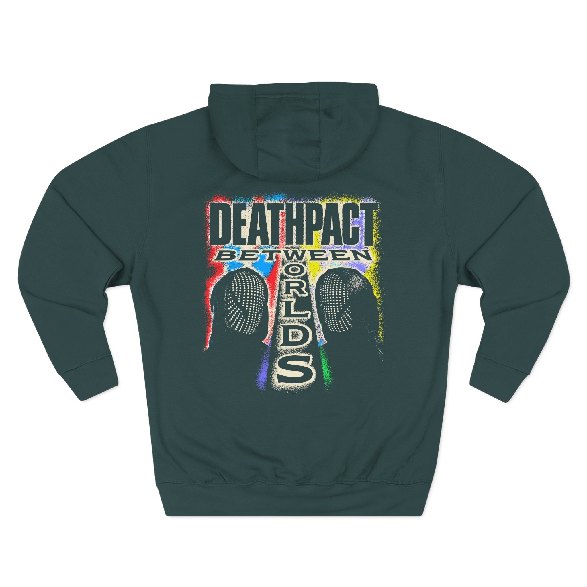 Deathpact Between Worlds Three-Panel Fleece Hoodie - Image 6