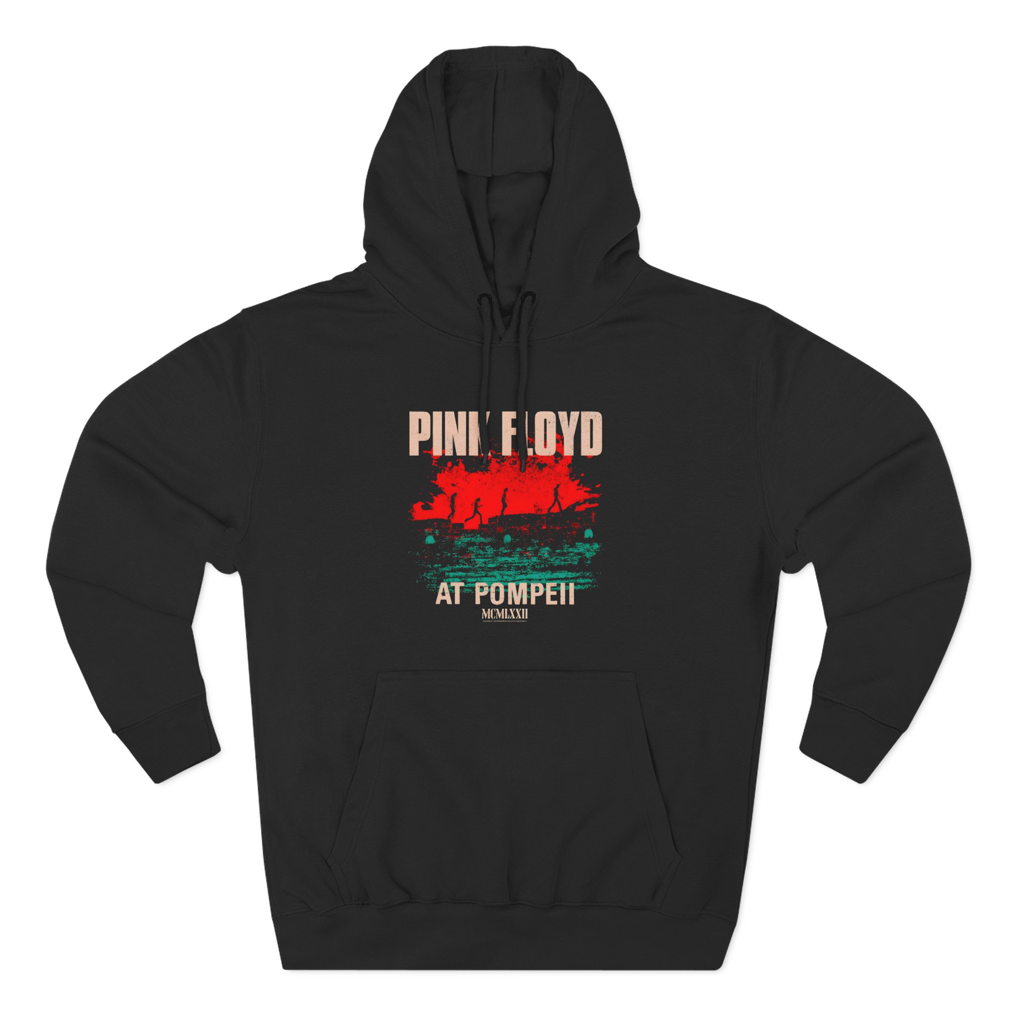Pink Floyd At Pompeii Three-Panel Fleece Hoodie