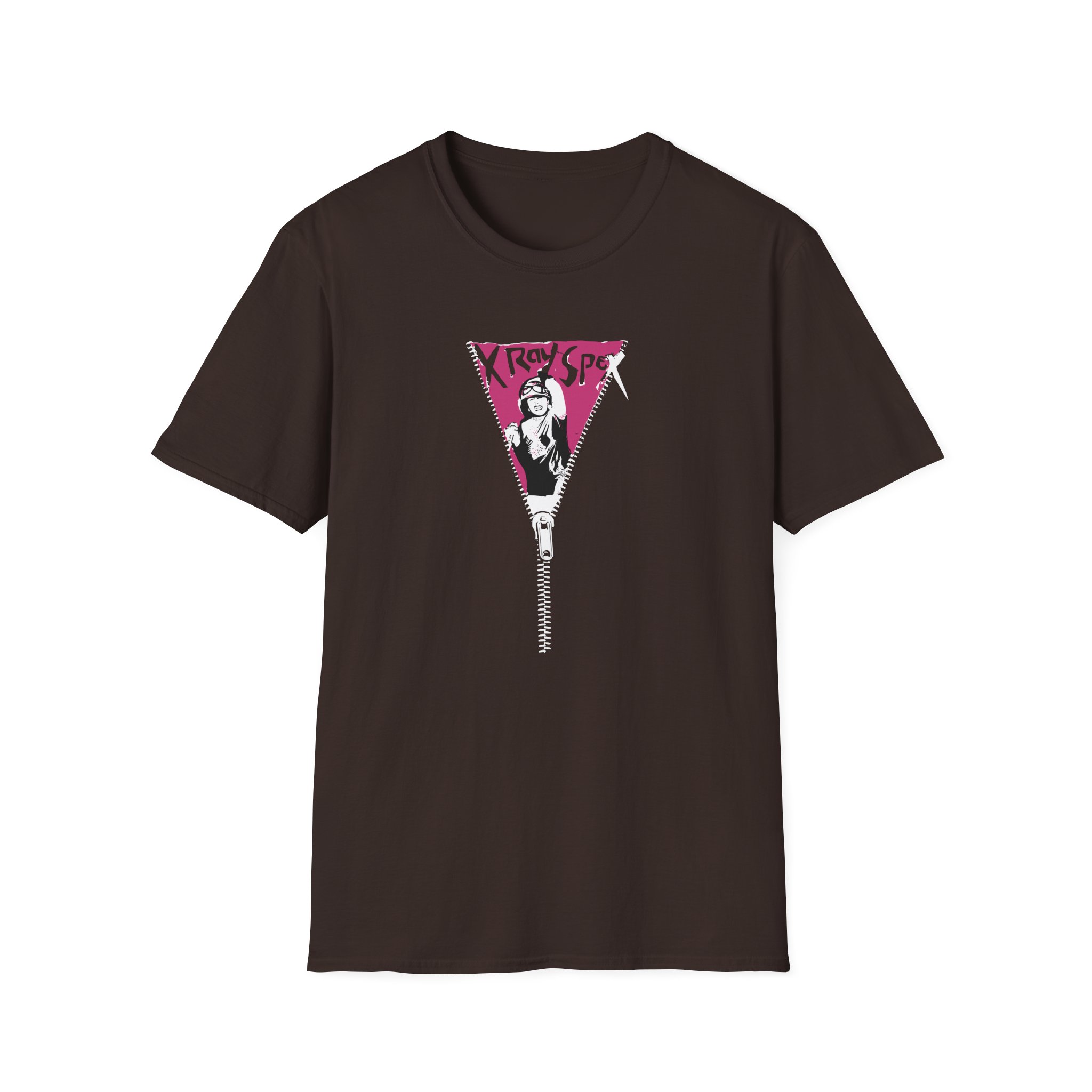 X-ray Spex Zipper Unisex Softstyle T-Shirt - Image 3
