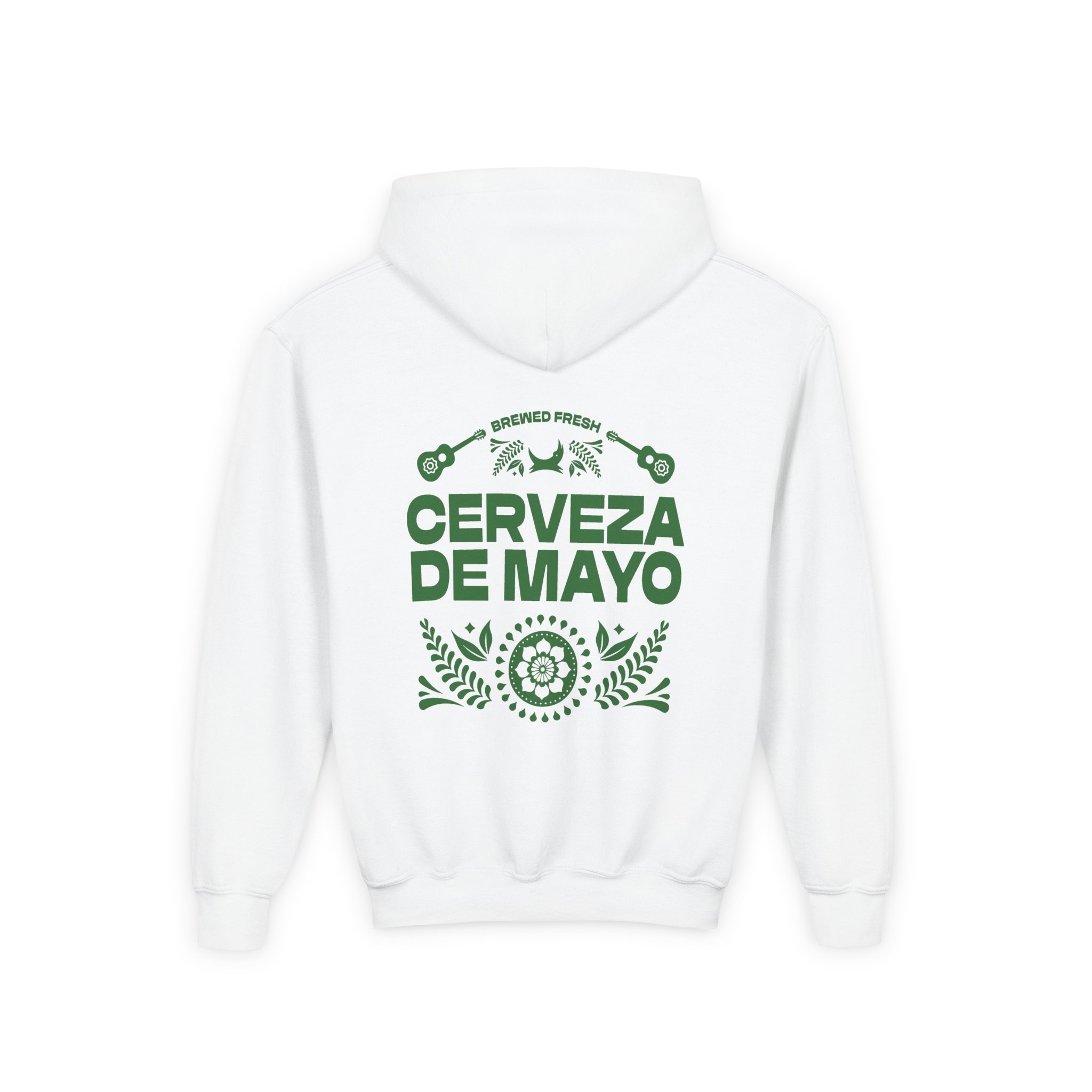 Brewdog Cerveza De Mayo Youth Heavy Blend Hooded Sweatshirt - Image 2