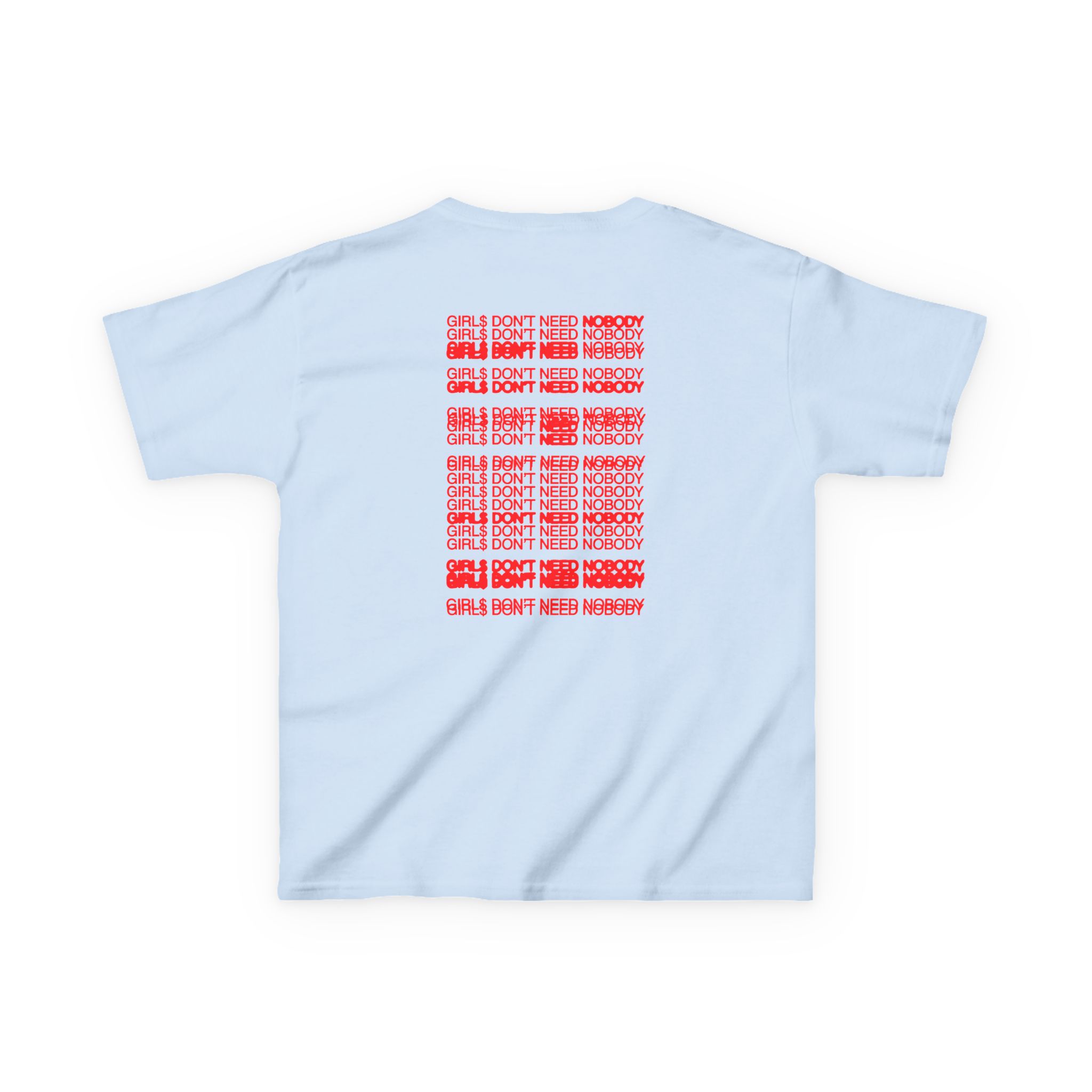 Dom Dolla Don't Need Nobody Repeat Kids Heavy Cotton™ Tee - Image 16