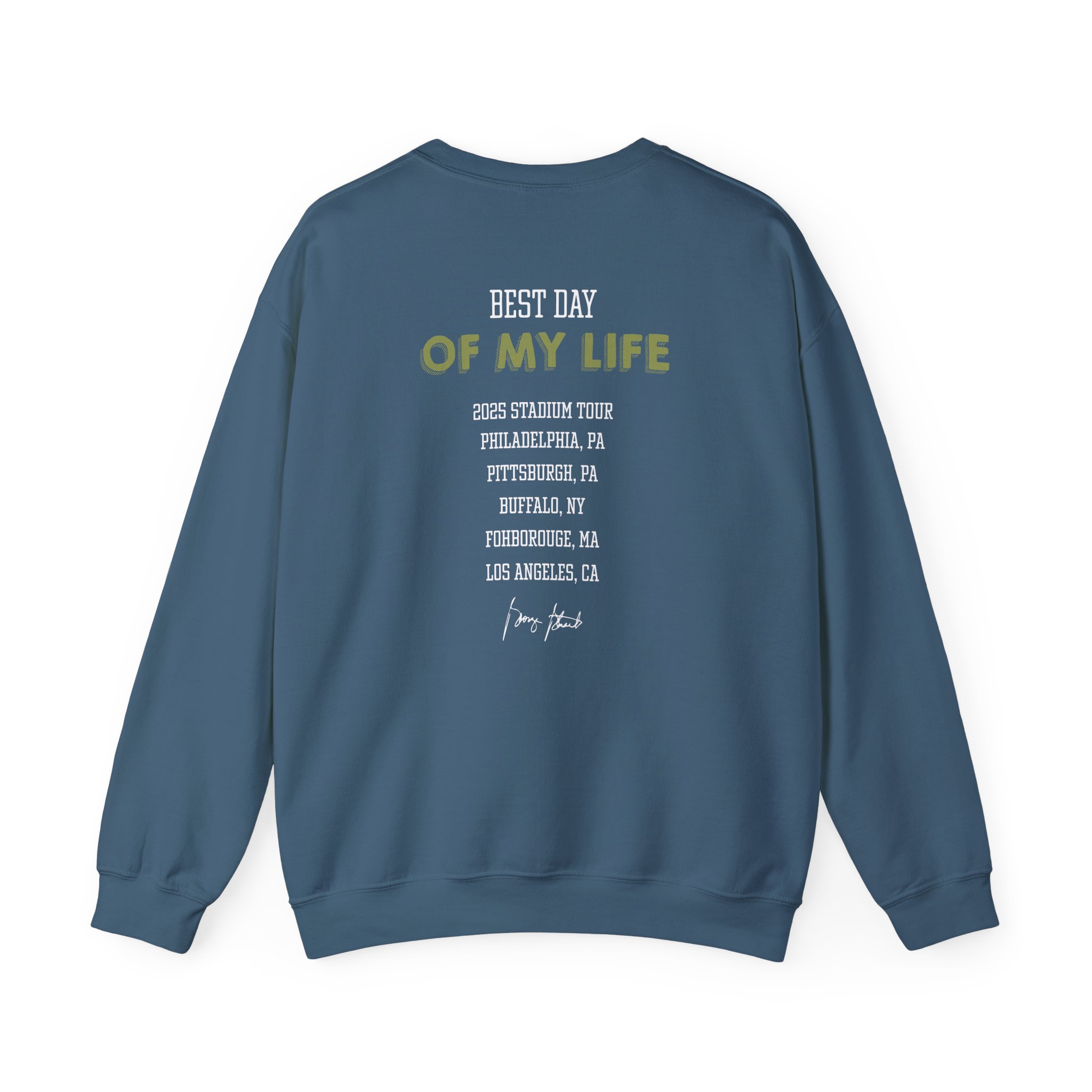 George Strait Best Day of My Life Unisex Heavy Blend™ Crewneck Sweatshirt - Image 10