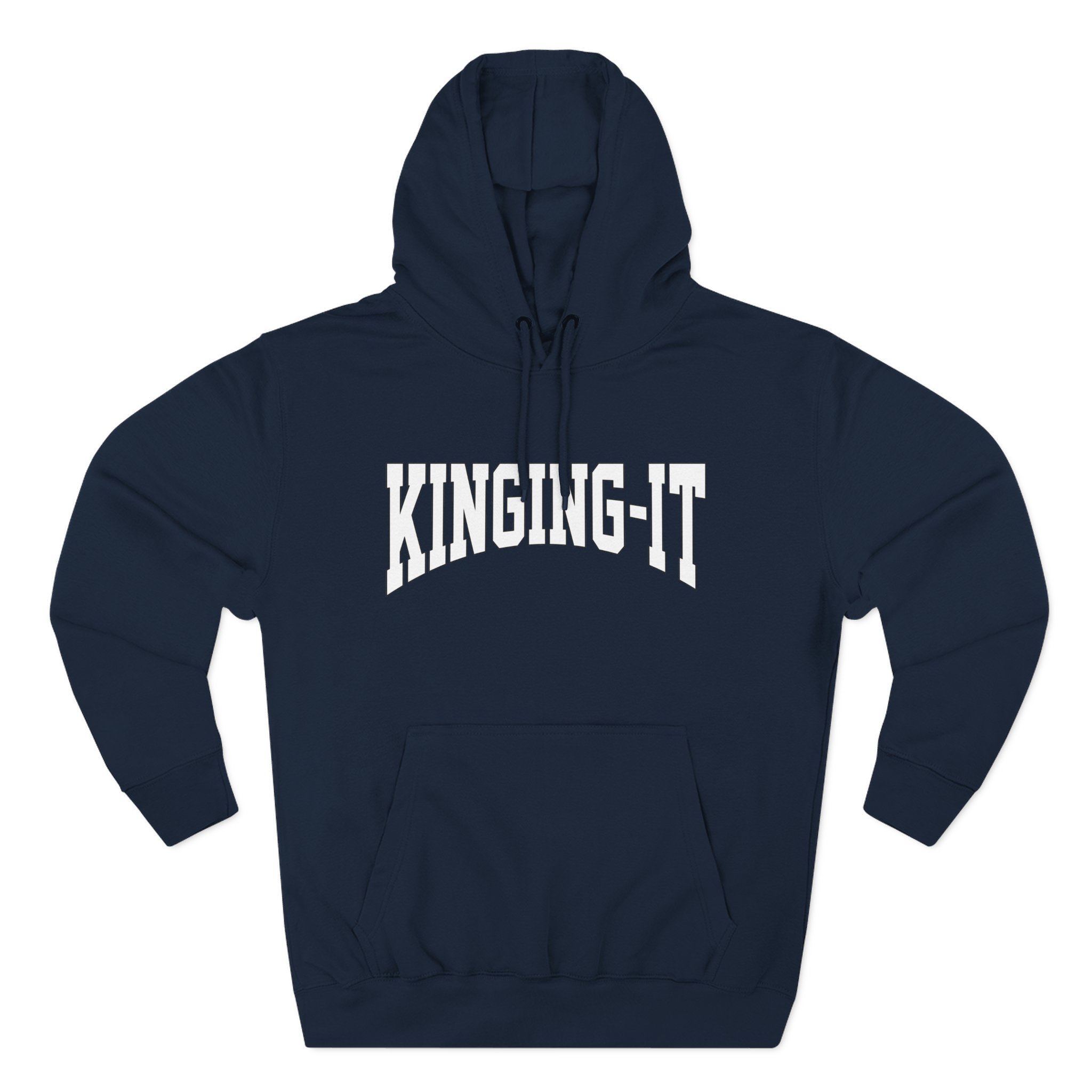 Kinging It Three-Panel Fleece Hoodie - Image 9