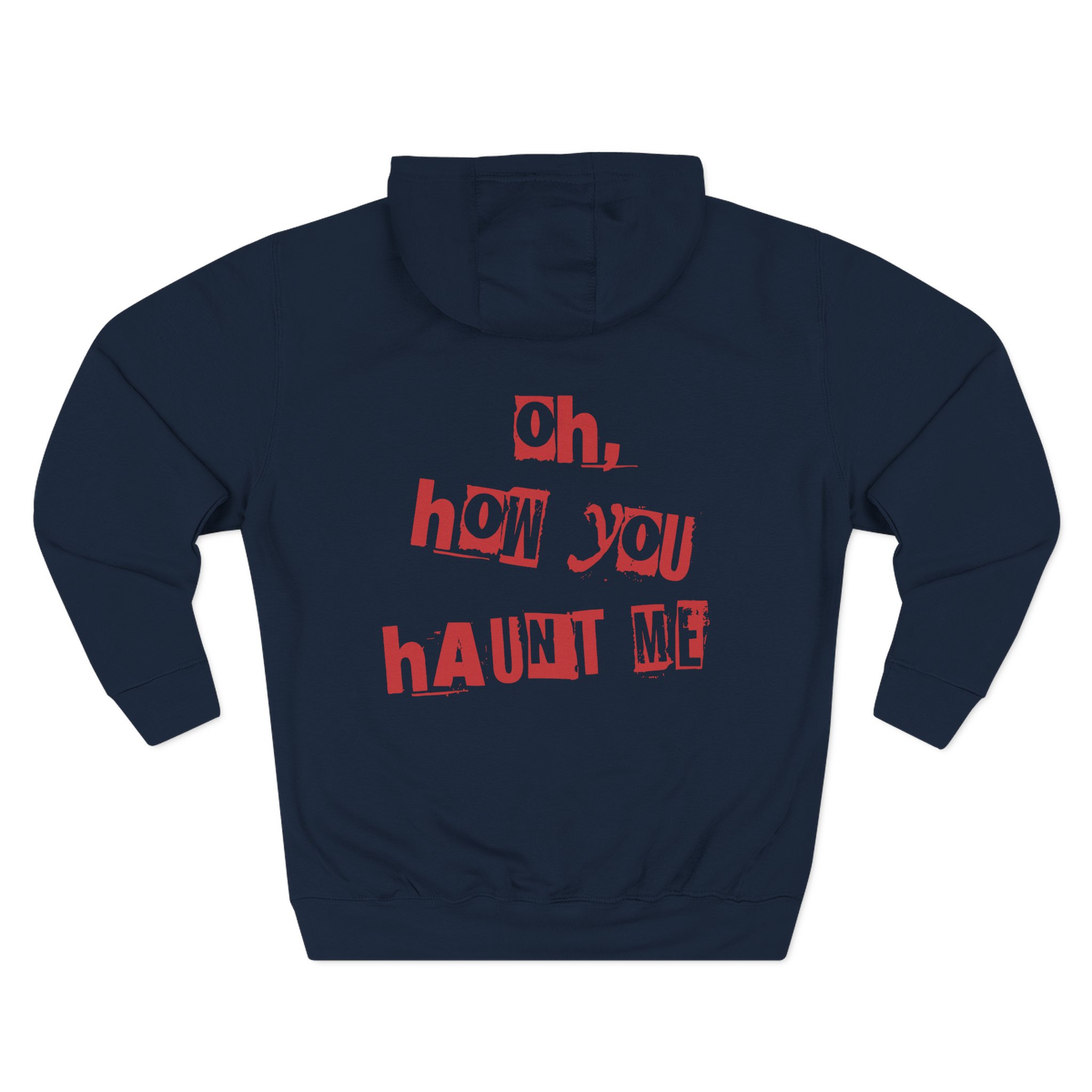 Blue October Skull Smile Three-Panel Fleece Hoodie - Image 6