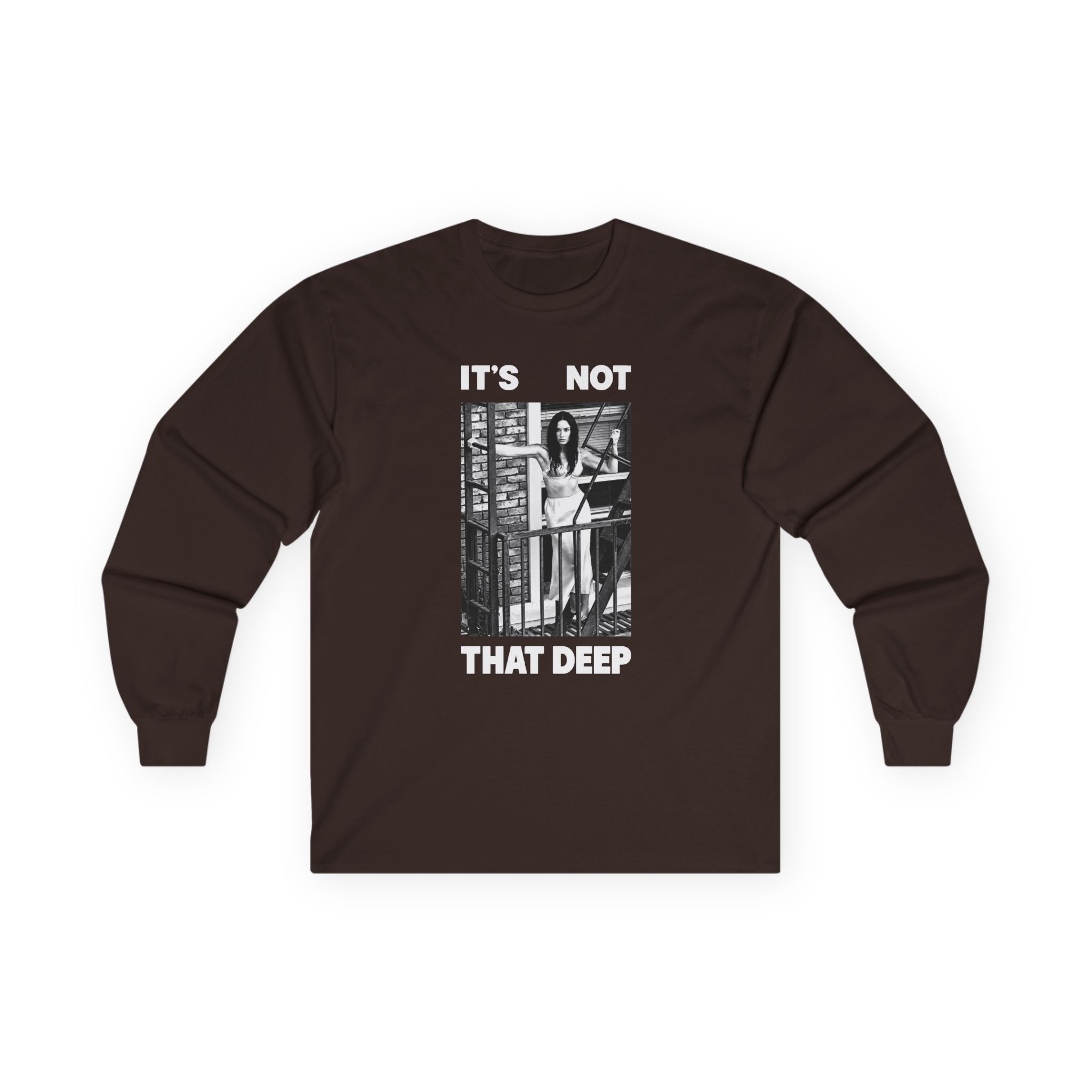 D L It’s Not That Deep Tour Unisex Ultra Cotton Long Sleeve Tee - Image 5