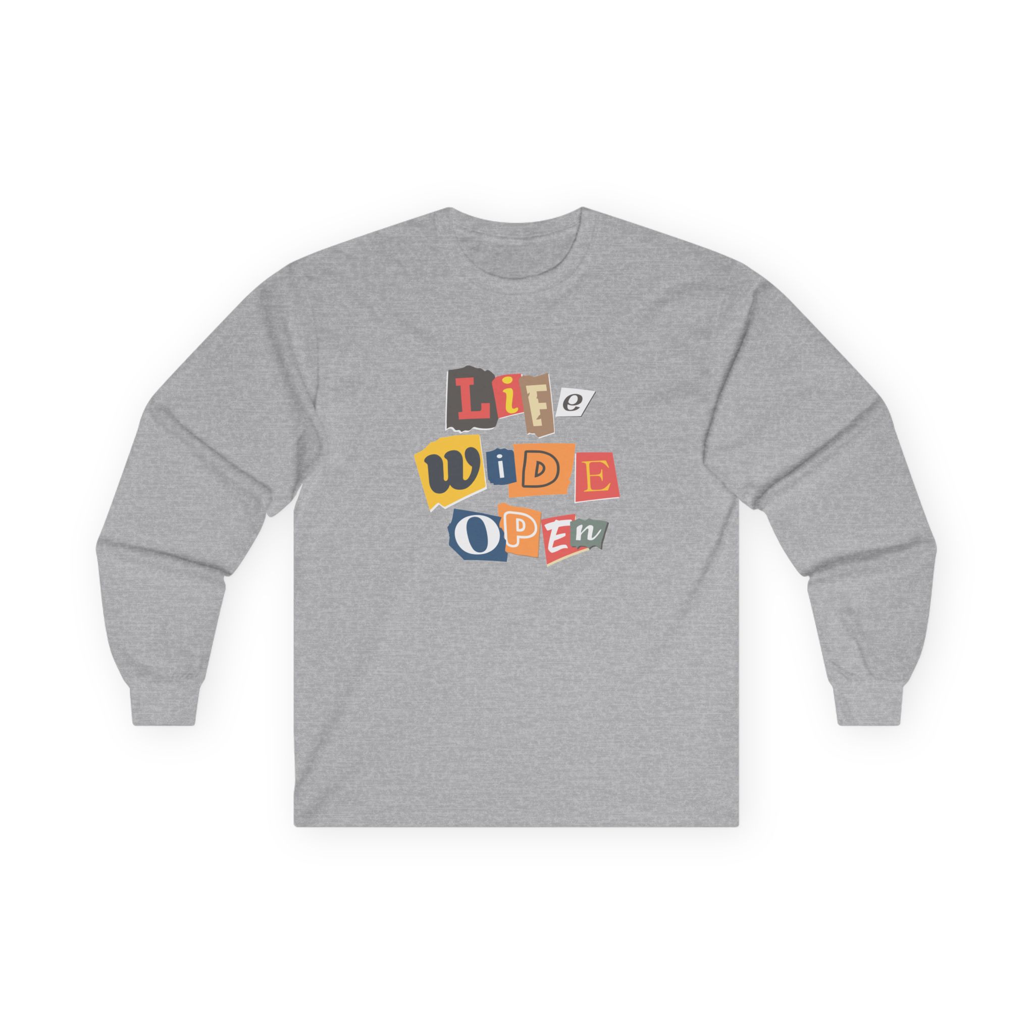 Cboystv Ransom Note Unisex Ultra Cotton Long Sleeve Tee - Image 3