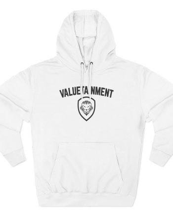 Valuetainment Three-Panel Fleece Hoodie