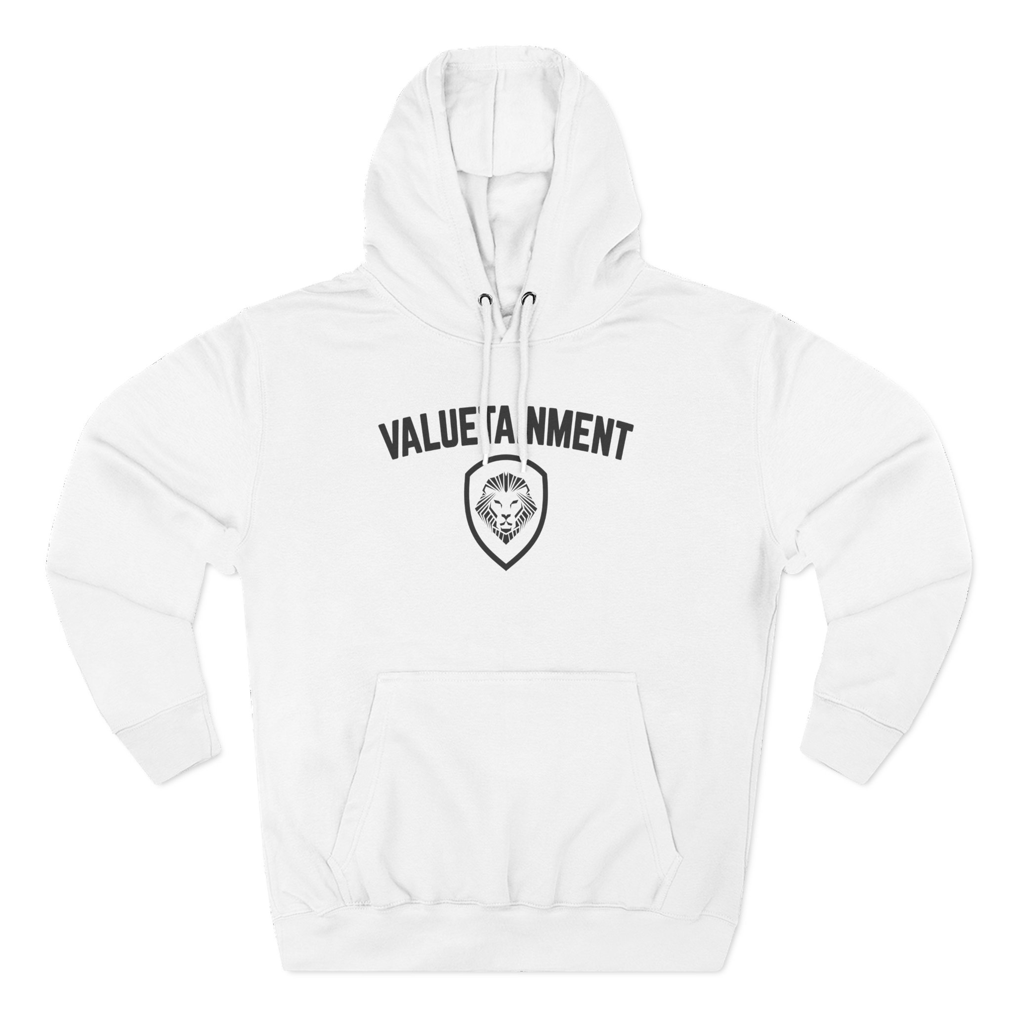 Valuetainment Three-Panel Fleece Hoodie