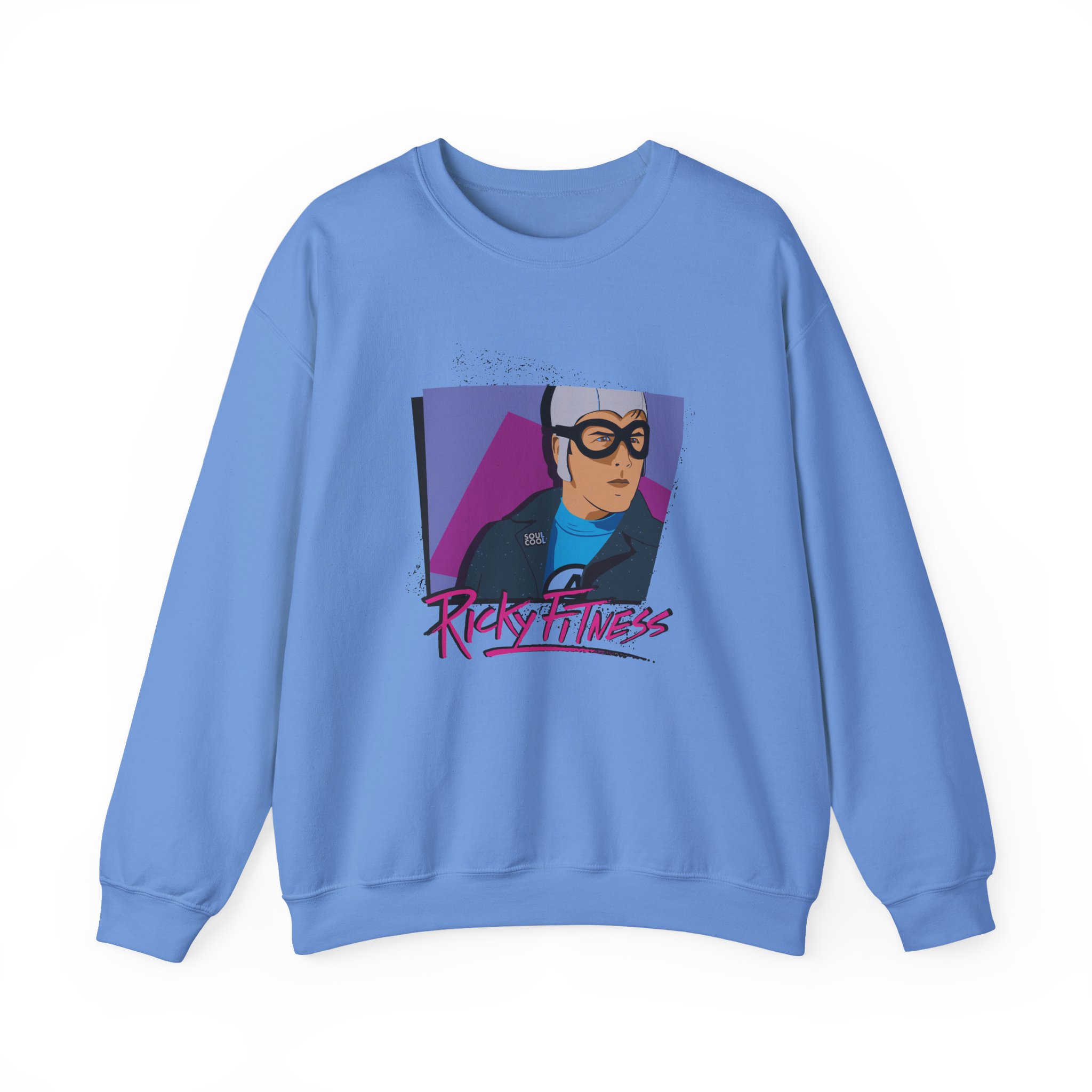 The Aquabats Ricky Fitness Soul Cool Unisex Heavy Blend™ Crewneck Sweatshirt - Image 13