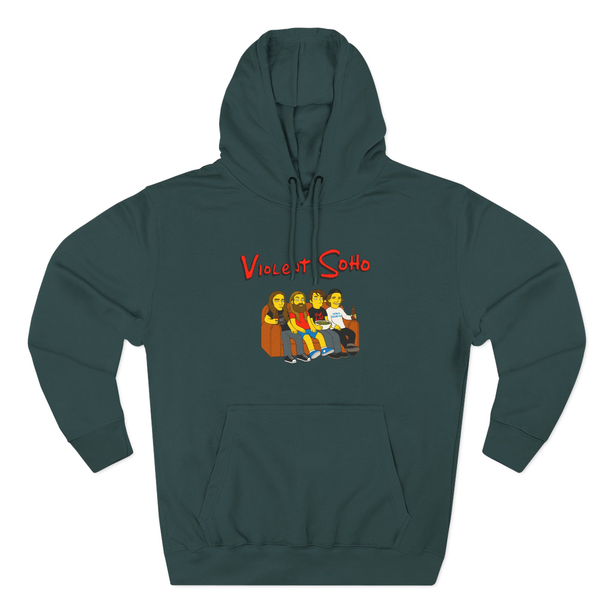 Violent Soho Springfield 4122 Three-Panel Fleece Hoodie - Image 15