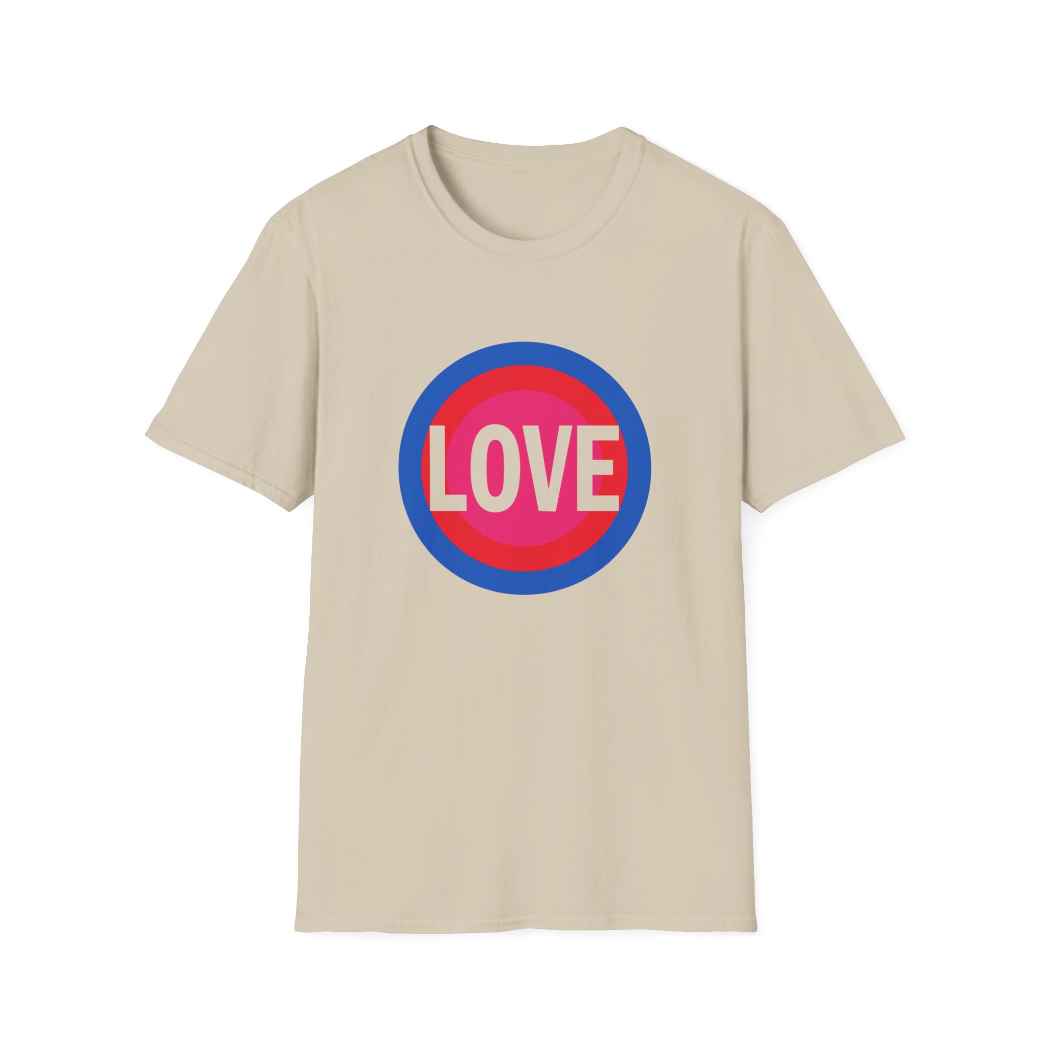John Legend Love Circle Unisex Softstyle T-Shirt - Image 5