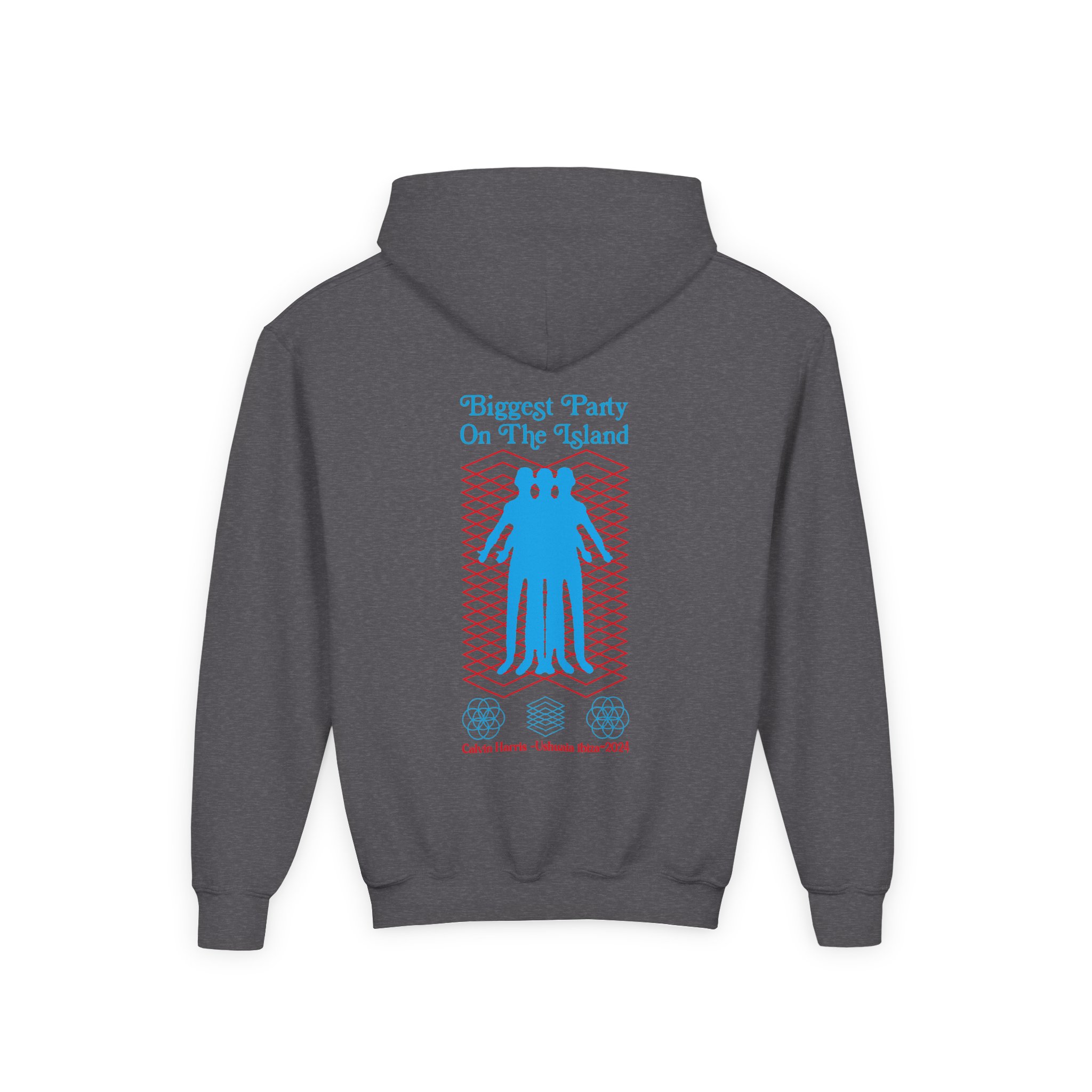 Youth Calvin Harris Ushuaia Higher Level Heavy Blend Hooded Sweatshirt - Image 16