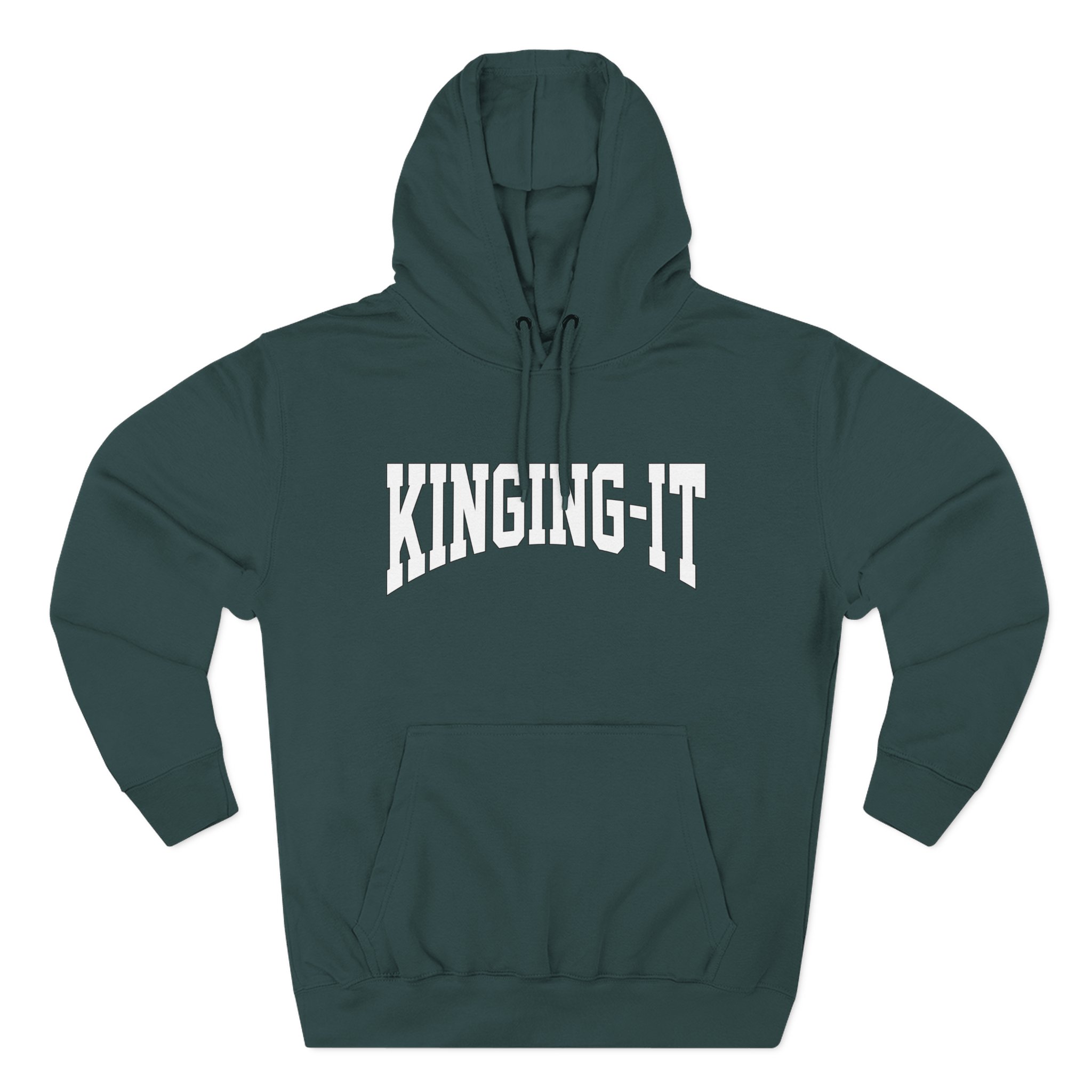 Kinging It Three-Panel Fleece Hoodie - Image 5
