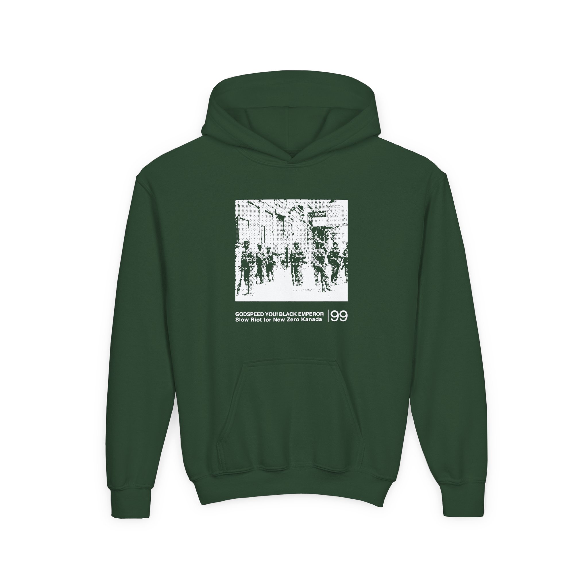 Godspeed You Black Emperor Youth Heavy Blend Hooded Sweatshirt - Image 5
