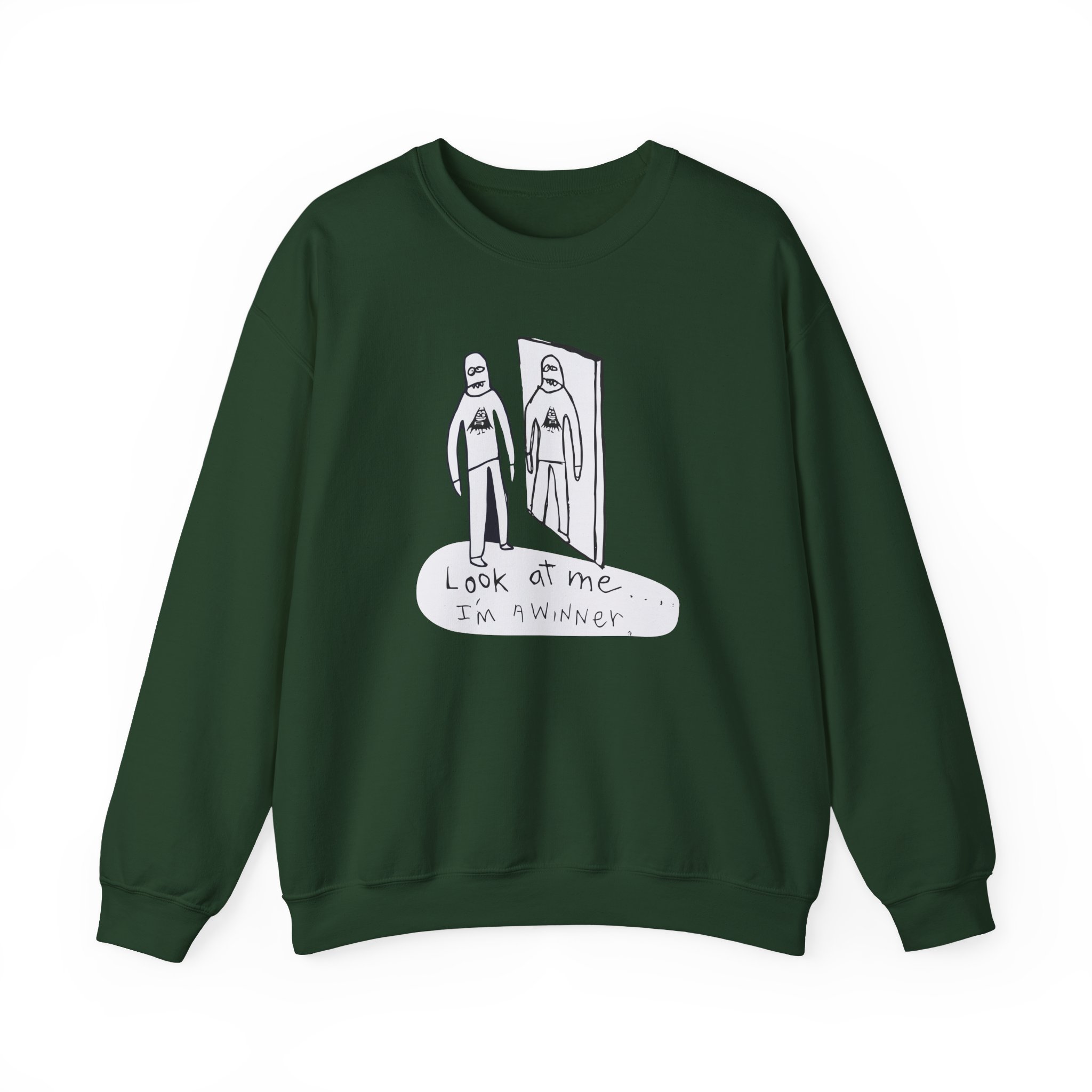 The Aquabats Look at Me. I'm a Winner! Unisex Heavy Blend™ Crewneck Sweatshirt - Image 9