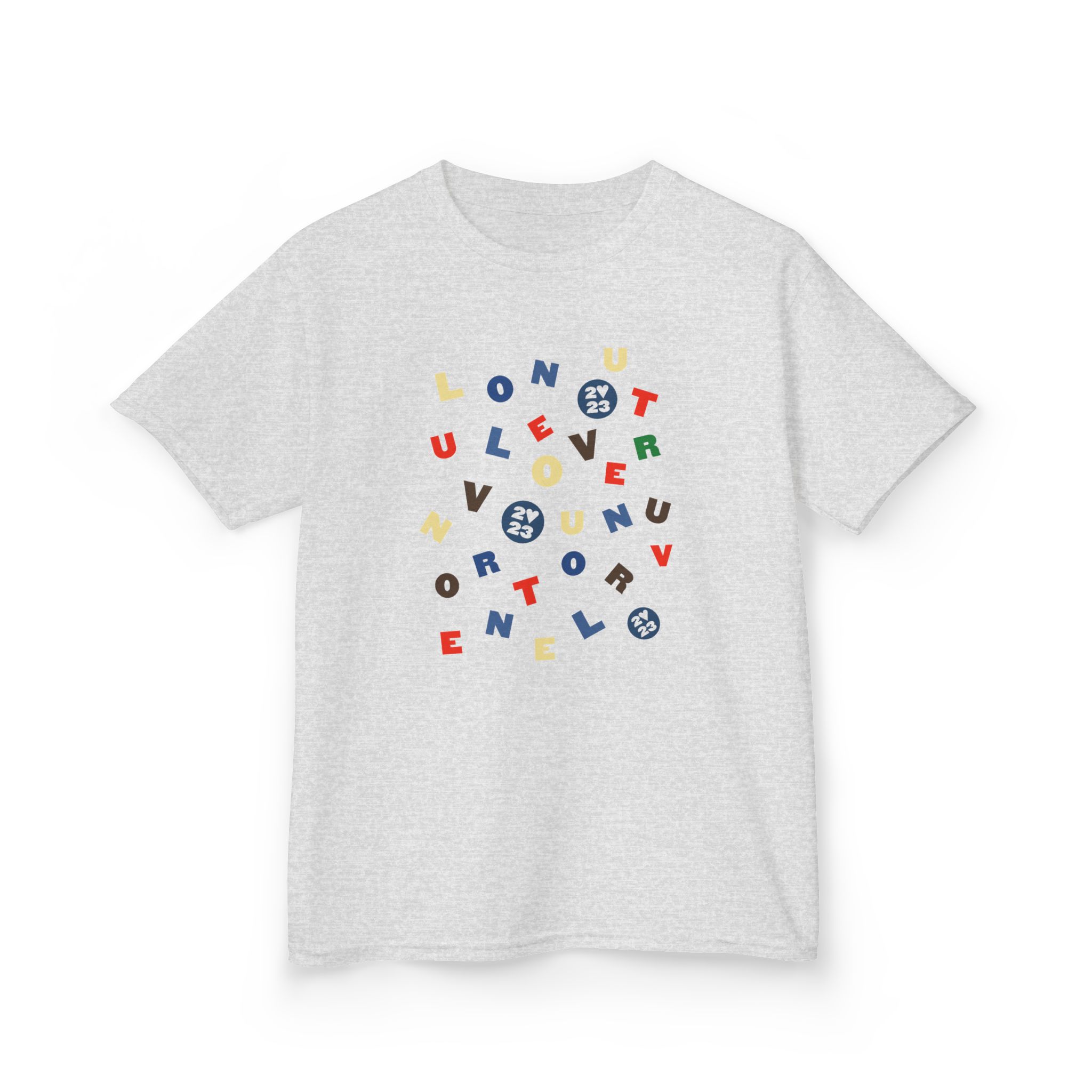 Love on Tour Letras Kids Heavy Cotton™ Tee - Image 3