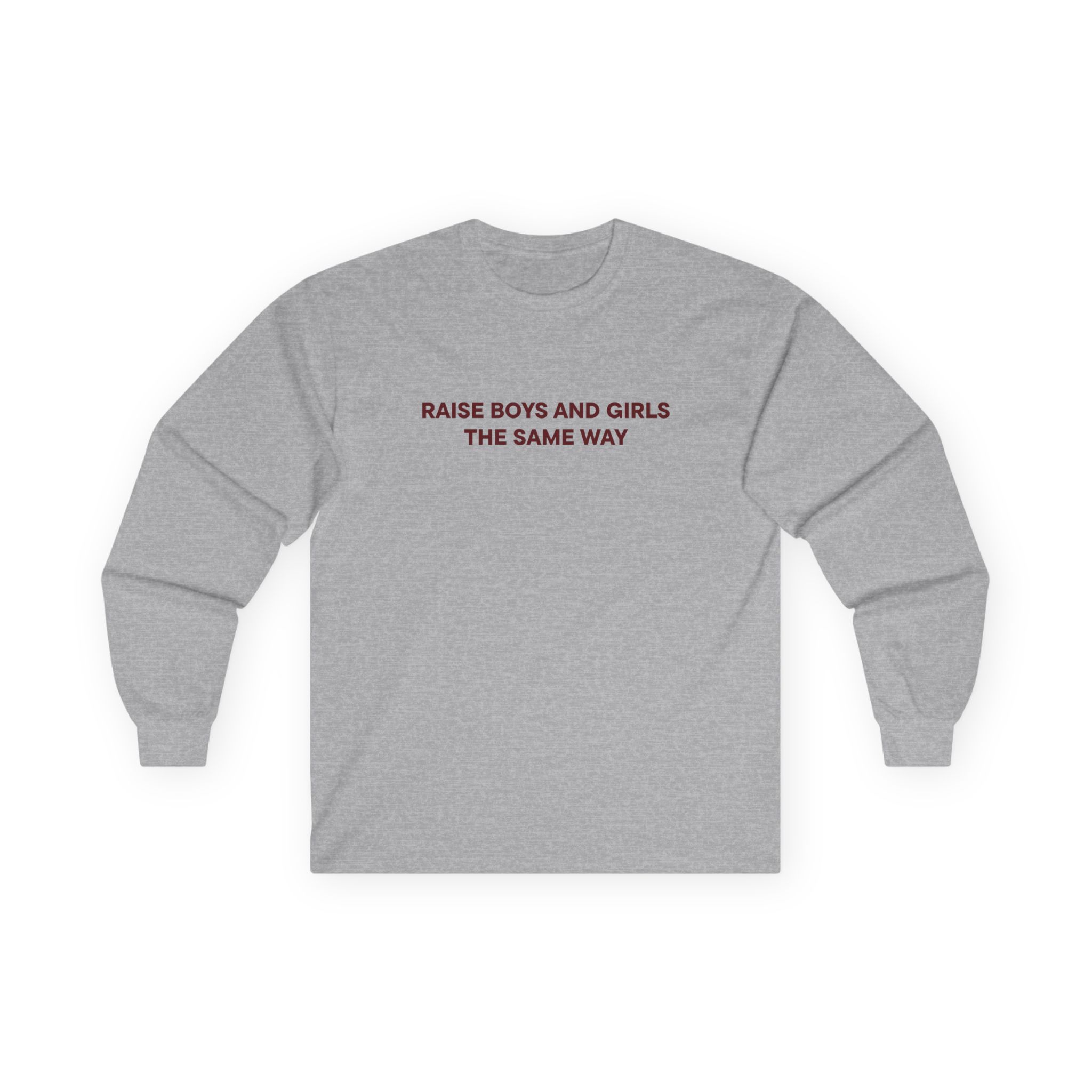 Jenny Holzer Raise the Same Way Unisex Ultra Cotton Long Sleeve Tee - Image 5