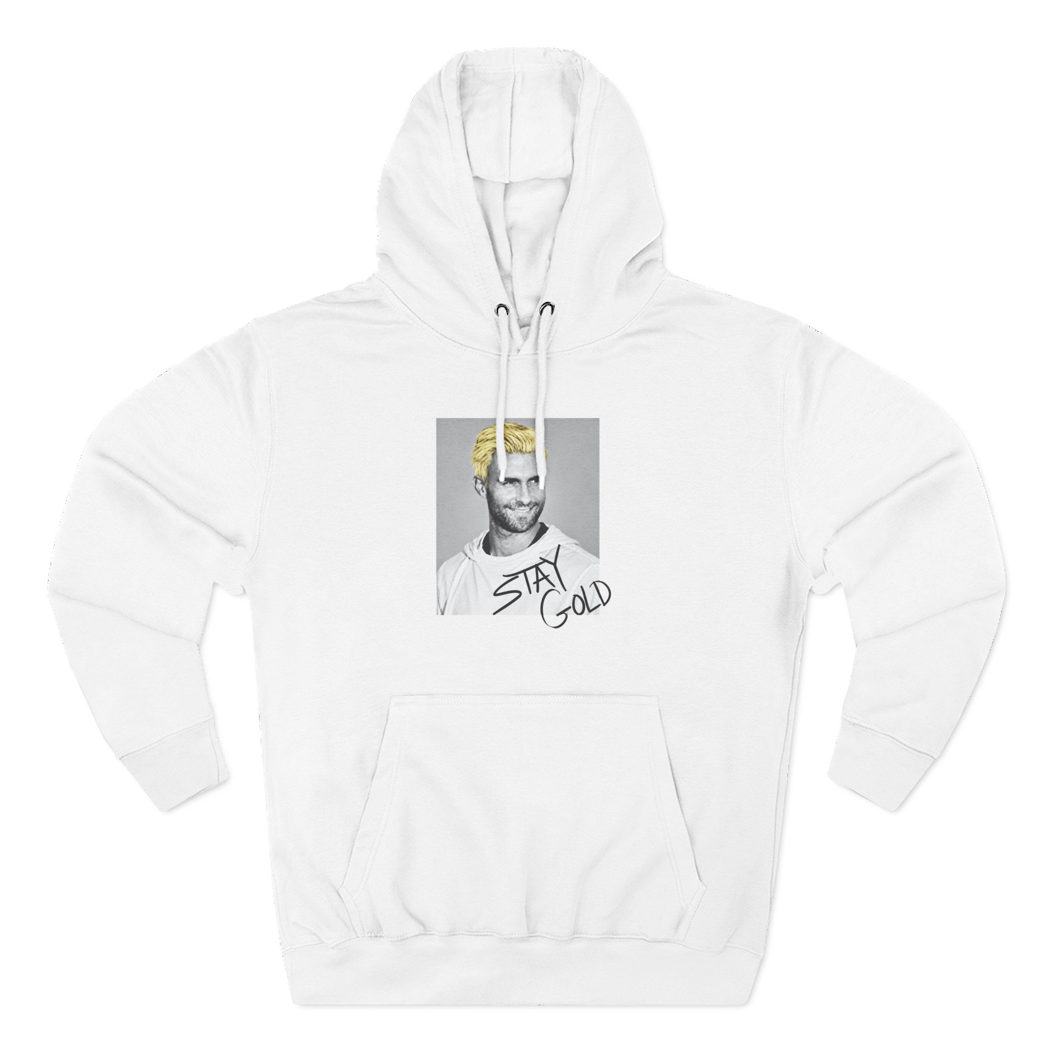 Adam Levine Stay Gold Three-Panel Fleece Hoodie