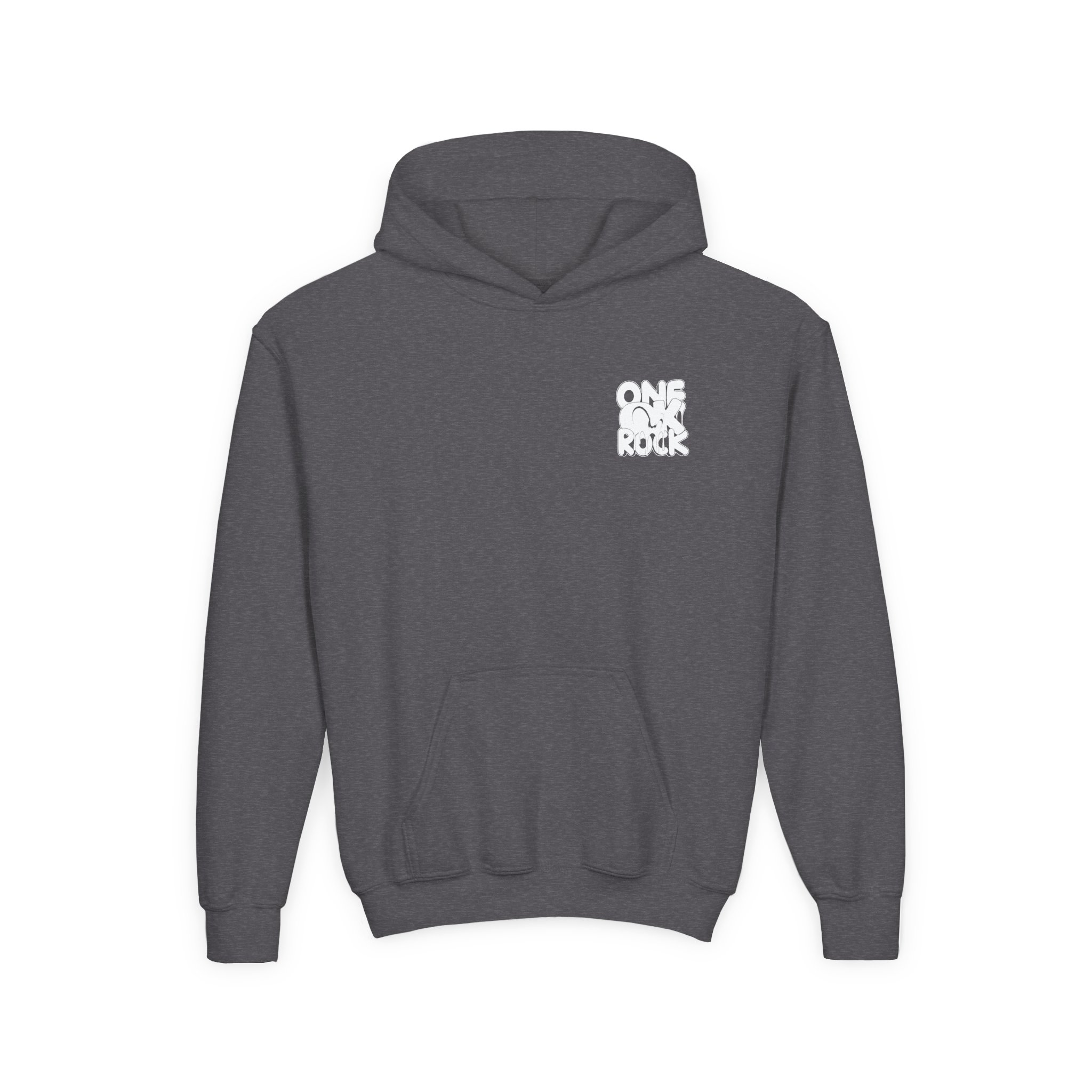 One Ok Rock Premonition World Tour Youth Heavy Blend Hooded Sweatshirt - Image 7