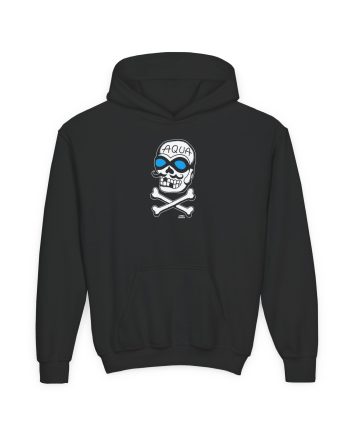 The Aquabats! * Jared Gaines AquaSkully! Youth Heavy Blend Hooded Sweatshirt