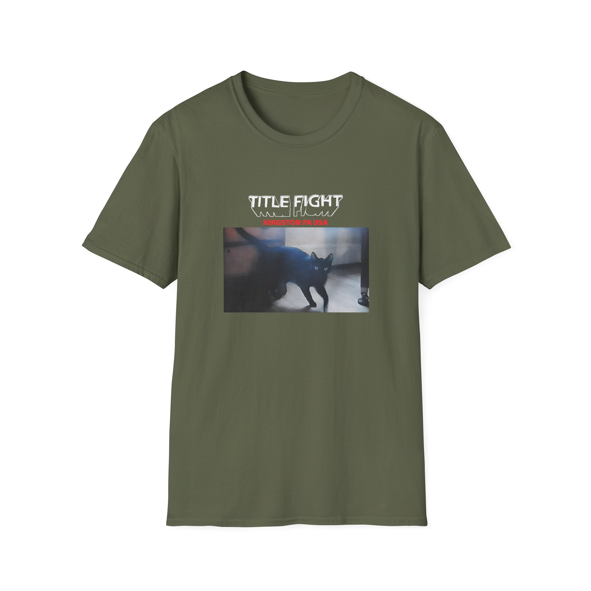 Cold Cuts Title Fight Kingston Cat Unisex Softstyle T-Shirt - Image 5