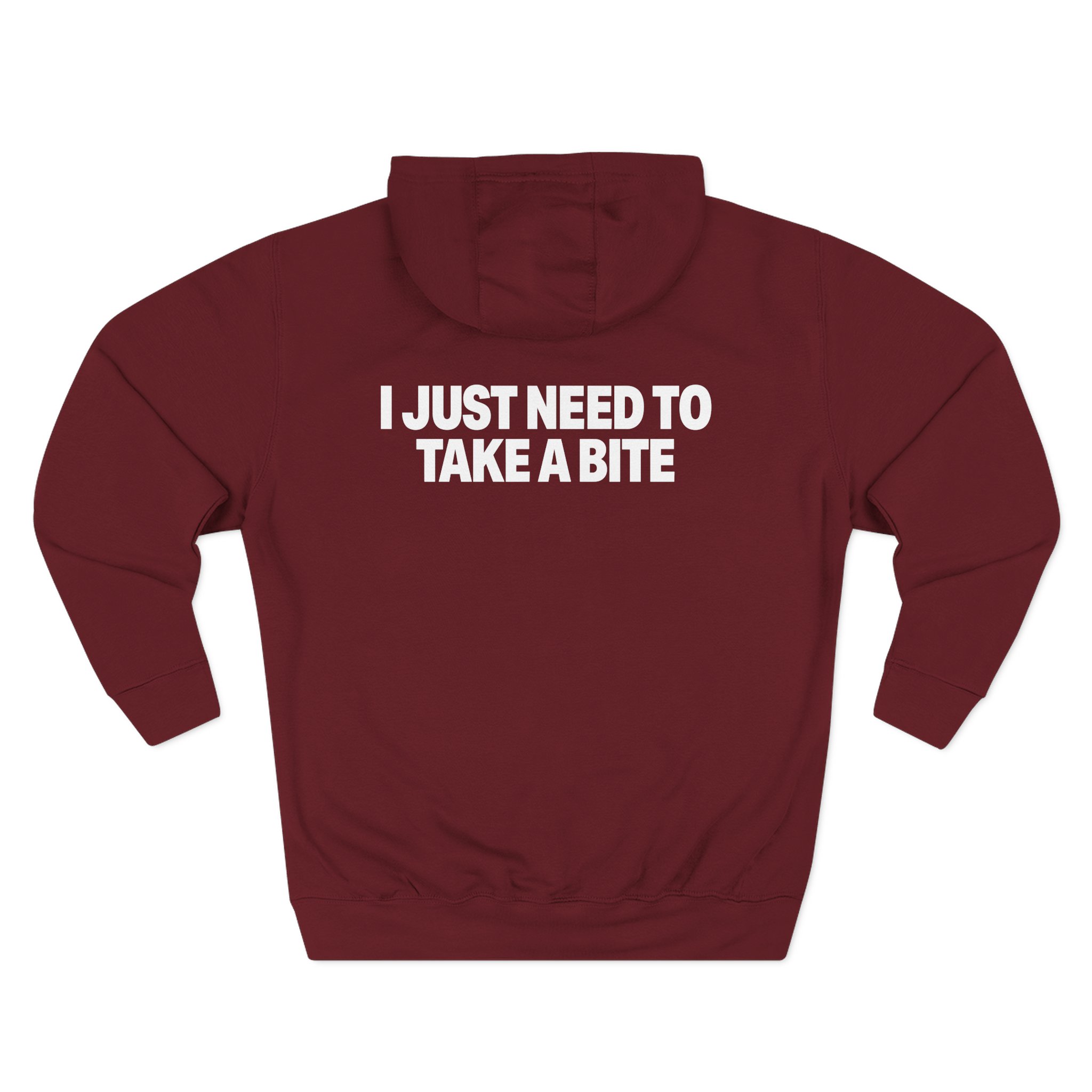 D L Take a Bite Cherry Three-panel Fleece Hoodie - Image 10