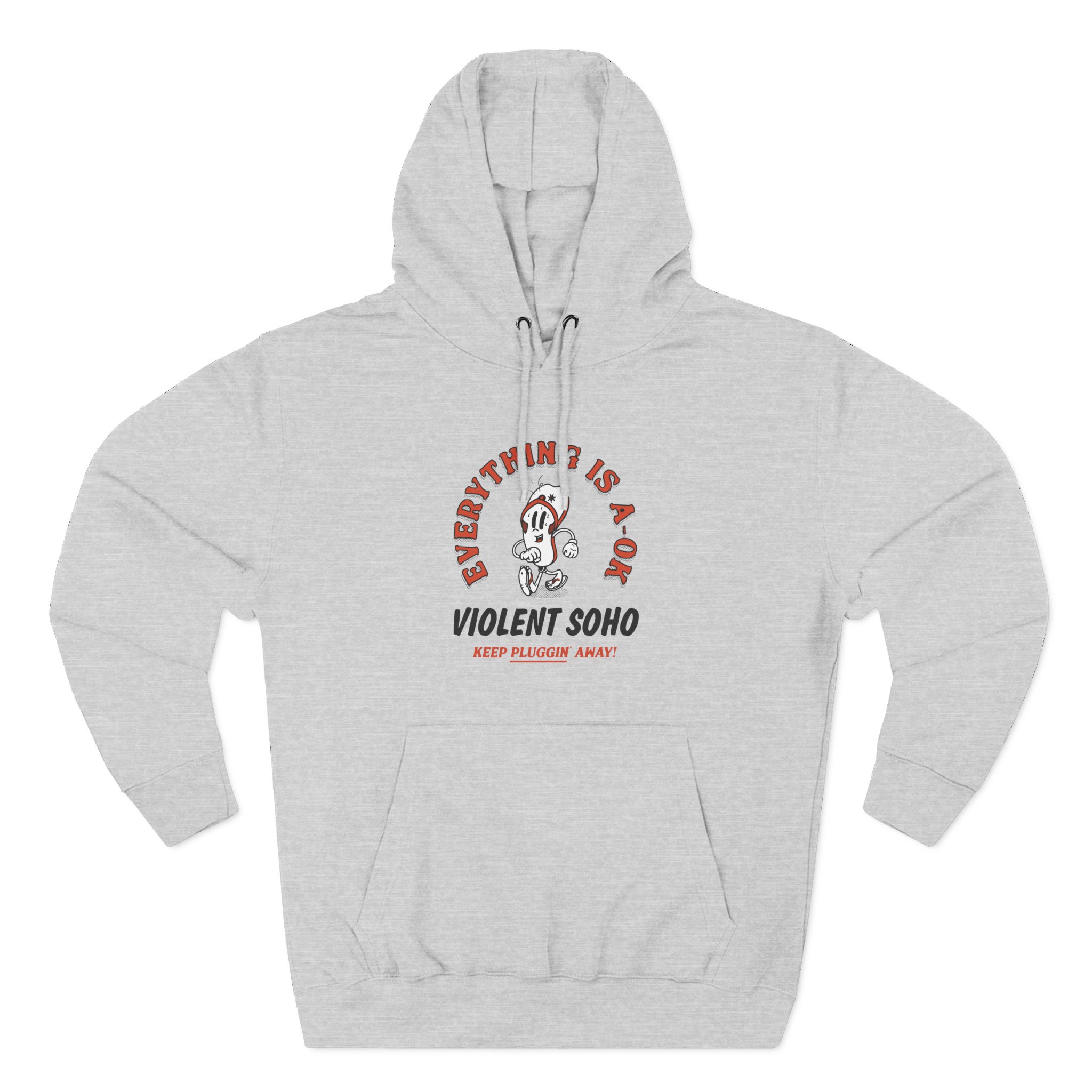 Violent Soho Keep on Pluggin Three-Panel Fleece Hoodie - Image 3