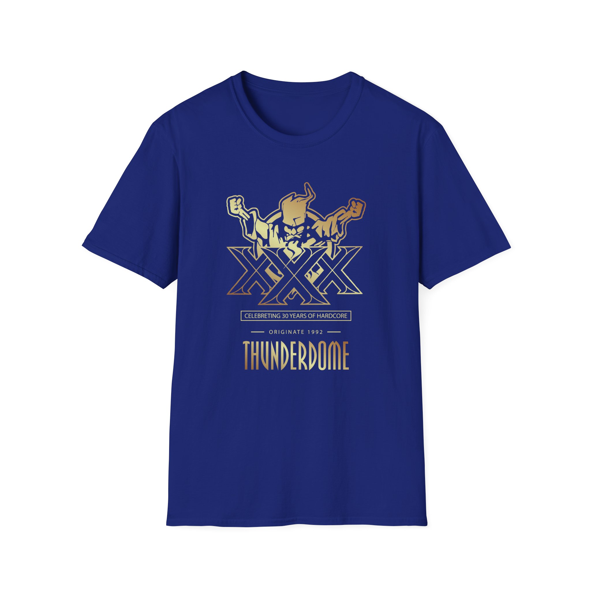 Thunderdome 30 Years of Hardcore Unisex Softstyle T-shirt - Image 17