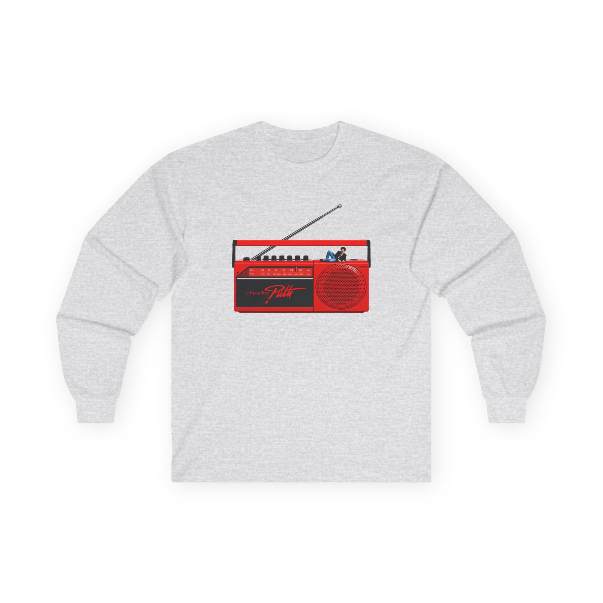 Charlie Puth Whatever's Clever! - Radio Unisex Ultra Cotton Long Sleeve Tee - Image 3