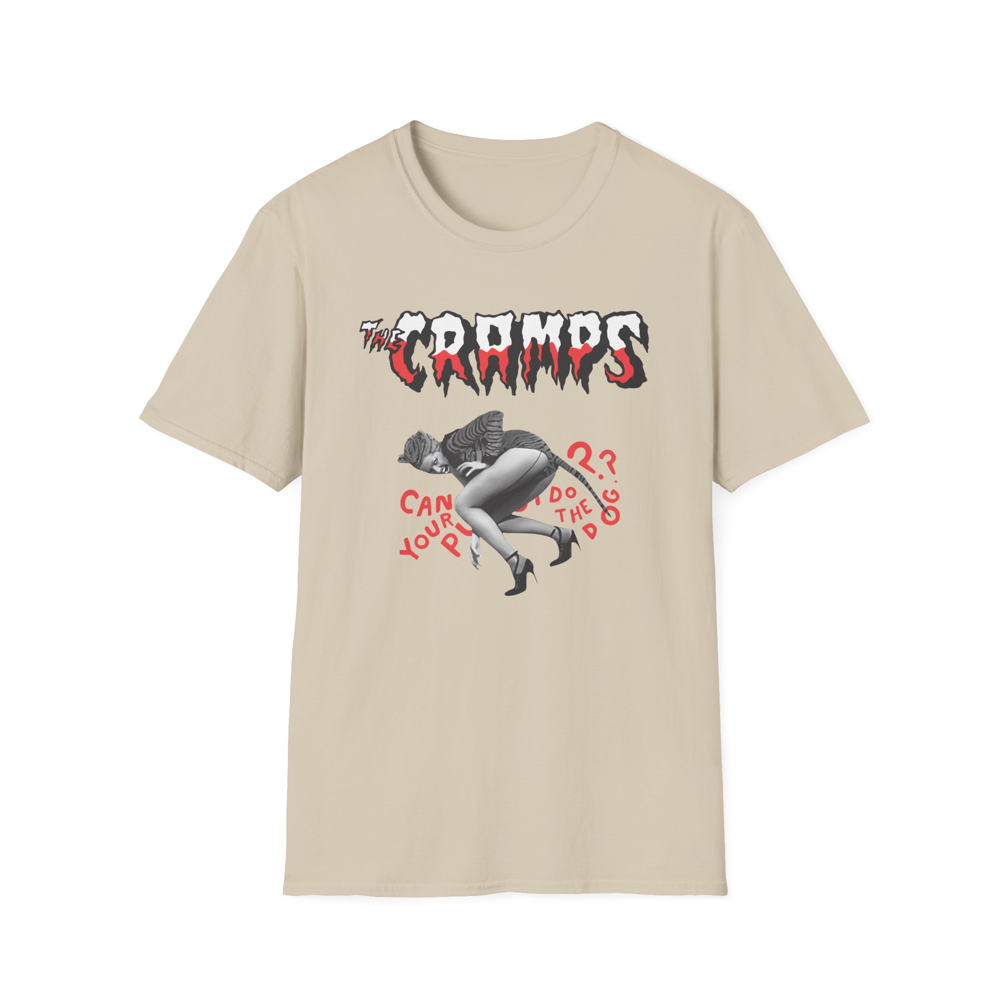 The Cramps Do the Dog Unisex Softstyle T-Shirt - Image 5