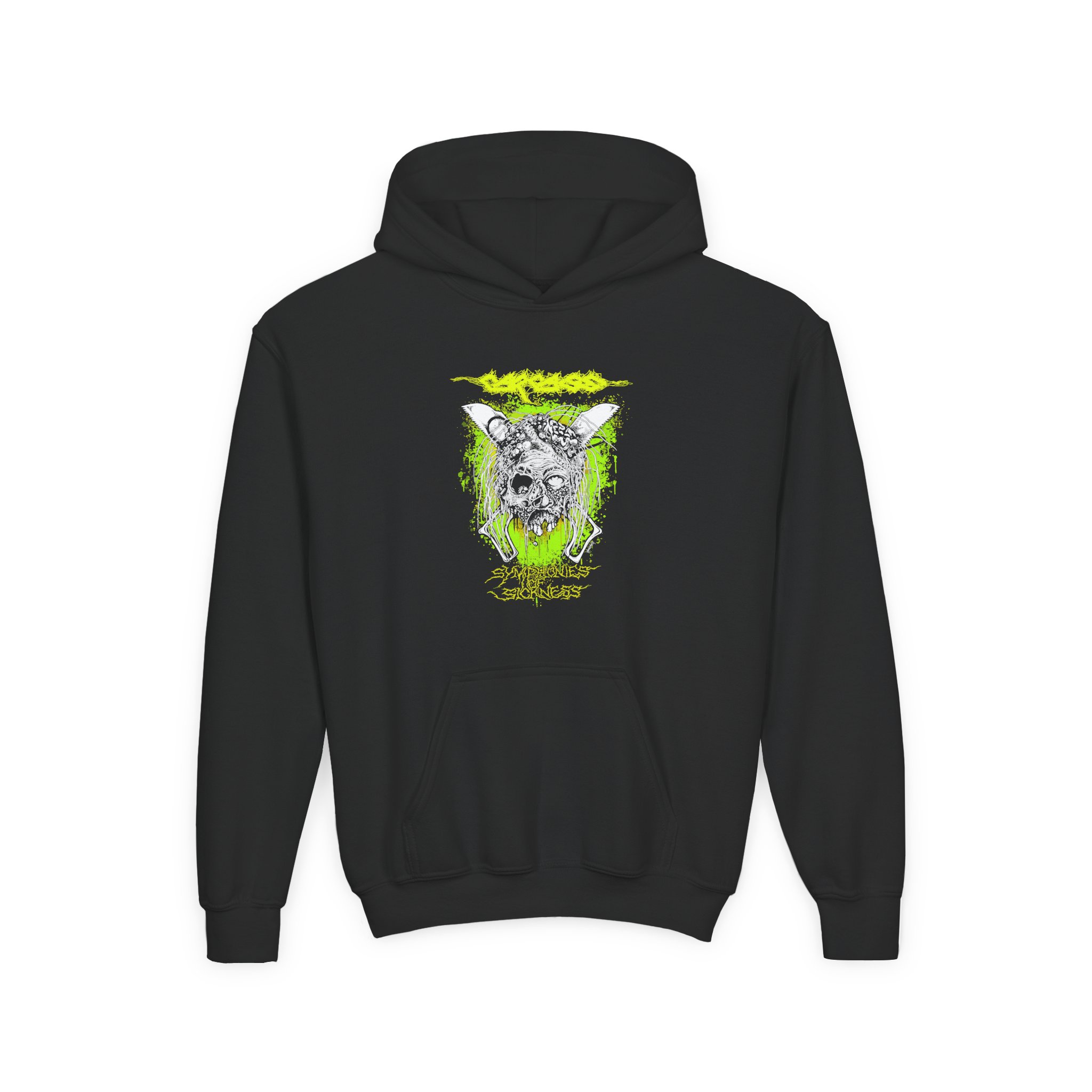 Youth Carcass Sos Heavy Blend Hooded Sweatshirt