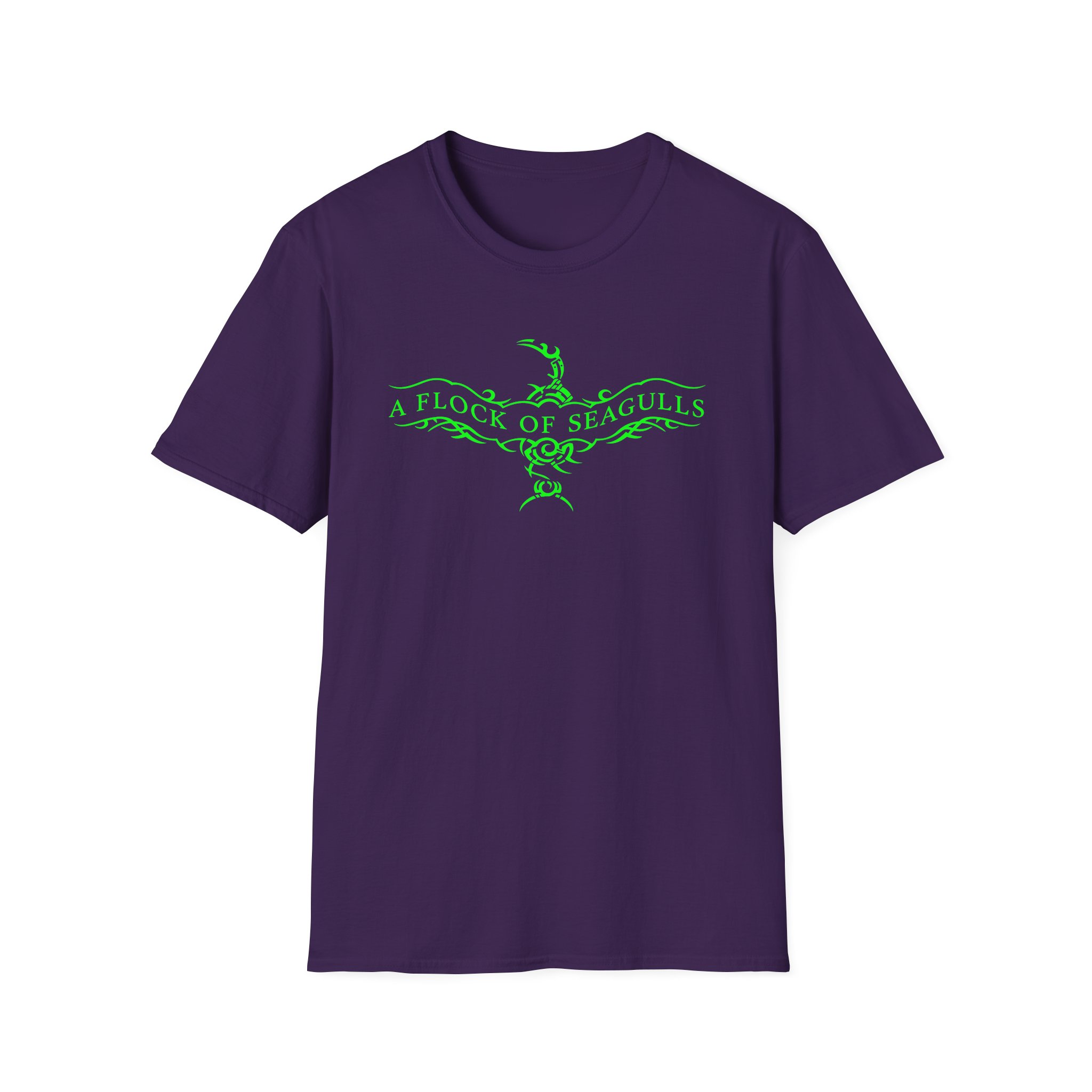 A Flock of Seagulls Logo Unisex Softstyle T-Shirt - Image 15