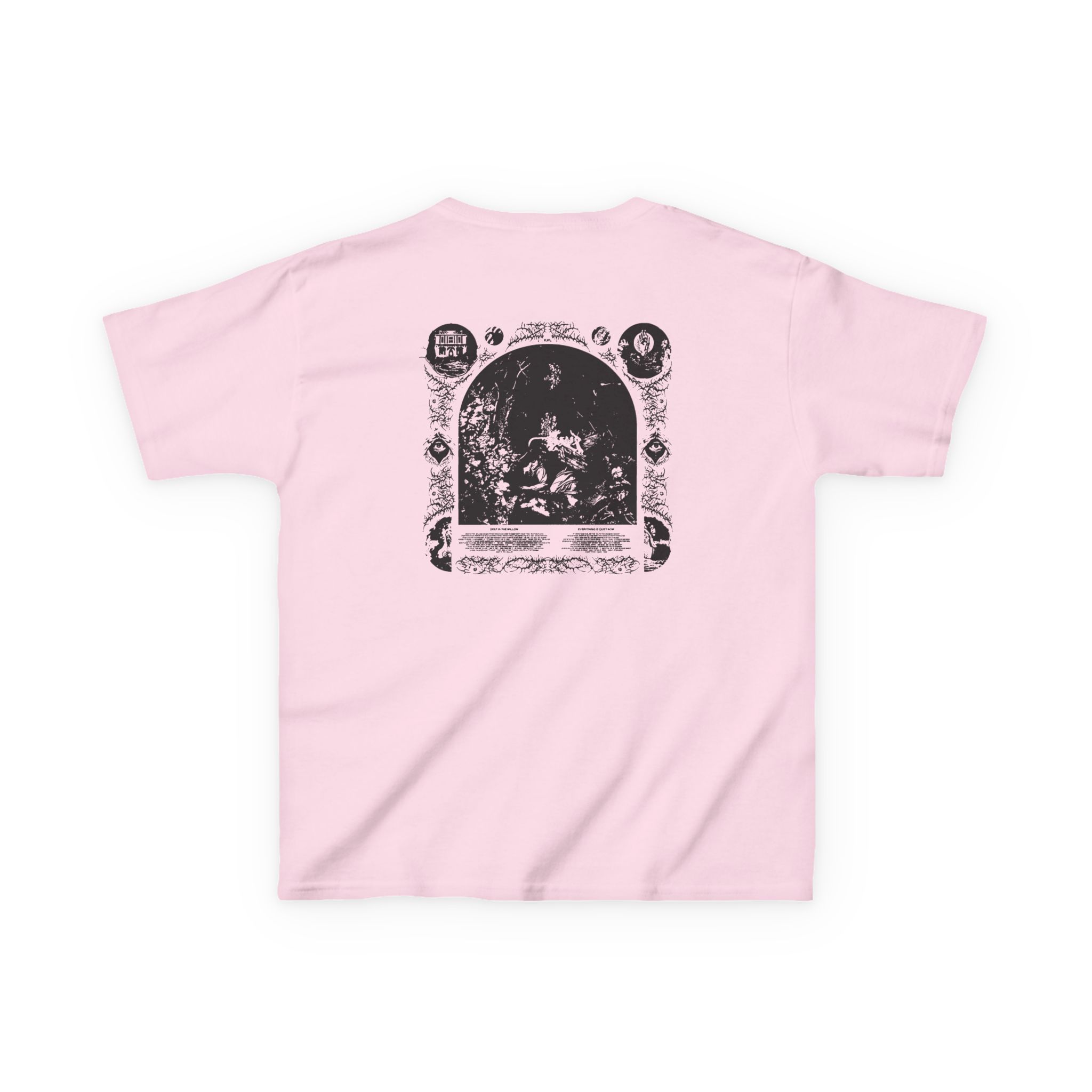 Knocked Loose Quiet Now Kids Heavy Cotton™ Tee - Image 8