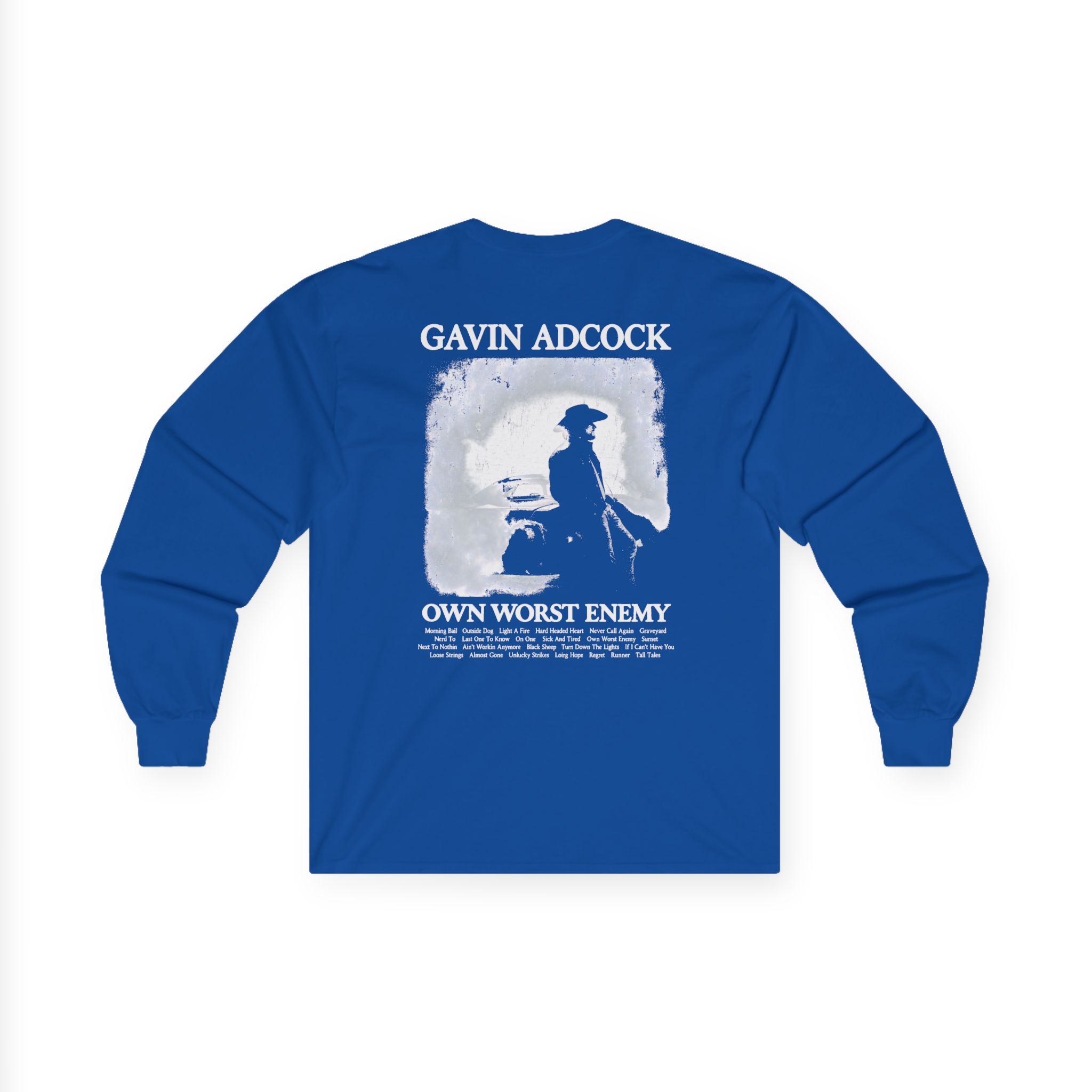 Gavin Adcock My Own Worst Enemy Unisex Ultra Cotton Long Sleeve Tee - Image 10