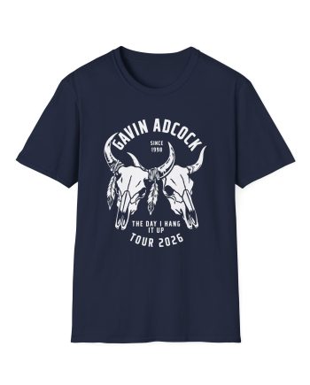 Gavin Adcock Steerhead Unisex Softstyle T-Shirt