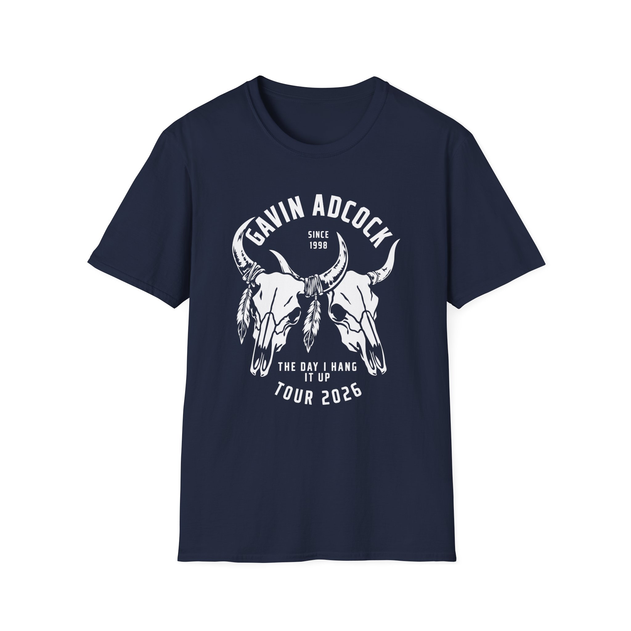 Gavin Adcock Steerhead Unisex Softstyle T-Shirt