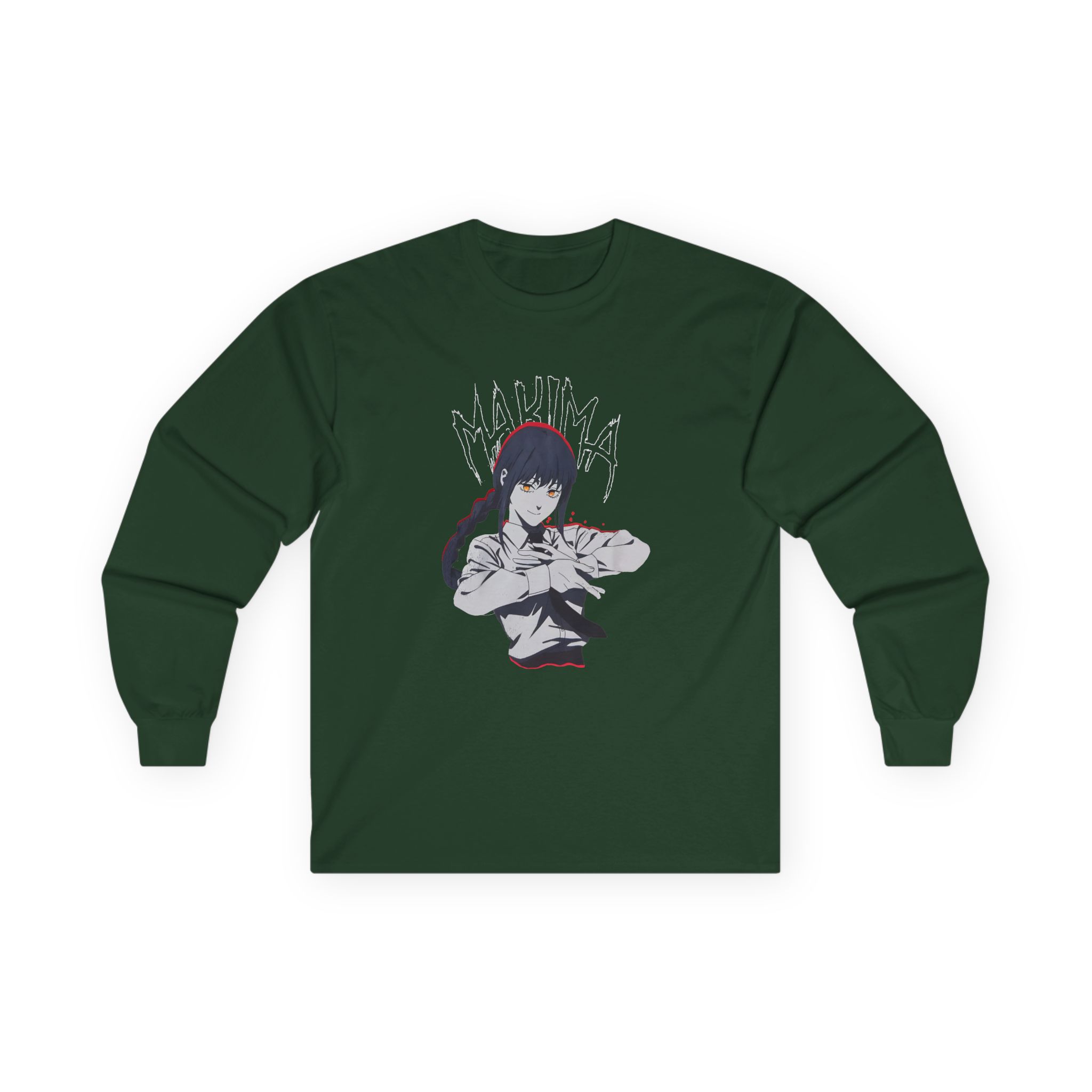 Chainsaw Man Makima Unisex Ultra Cotton Long Sleeve Tee - Image 7