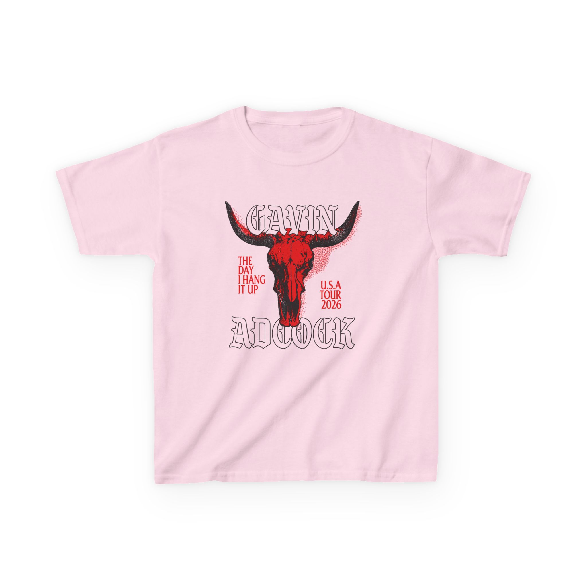 Gavin Adcock Ivory Steerhead Kids Heavy Cotton™ Tee - Image 9